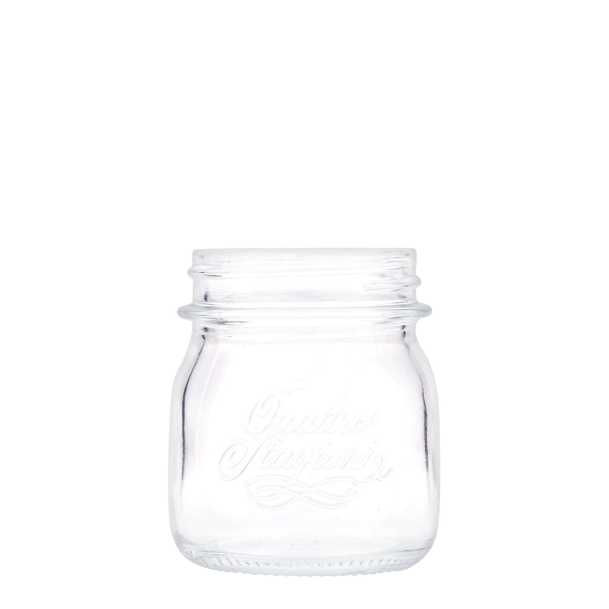 250 ml staklena tegla 'Quattro Stagioni', otvor: navojni poklopac 250 ml staklena tegla 'Quattro Stagioni', otvor: navojni poklopac