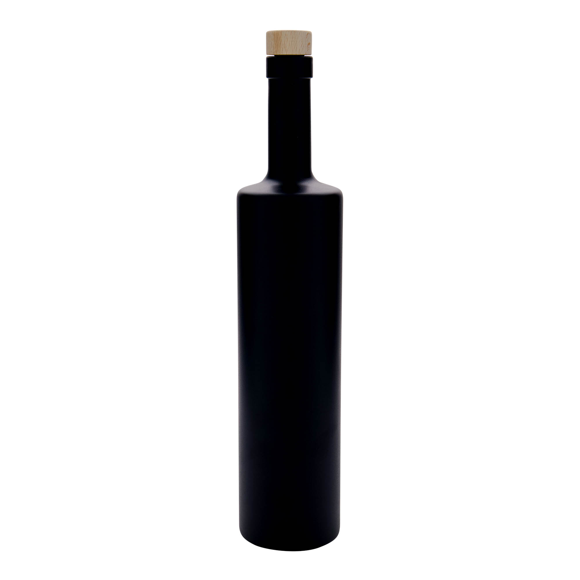 700 ml staklena boca 'Centurio', crna, grlo: čep 700 ml staklena boca 'Centurio', crna, grlo: čep