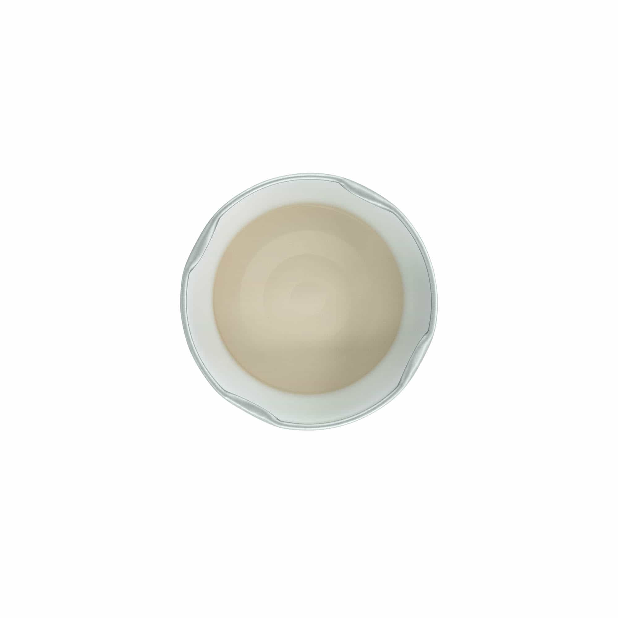 Duboki twist-off zatvarač, lim, srebrni, za grlo: Deep-TO 63 Duboki twist-off zatvarač, lim, srebrni, za grlo: Deep-TO 63