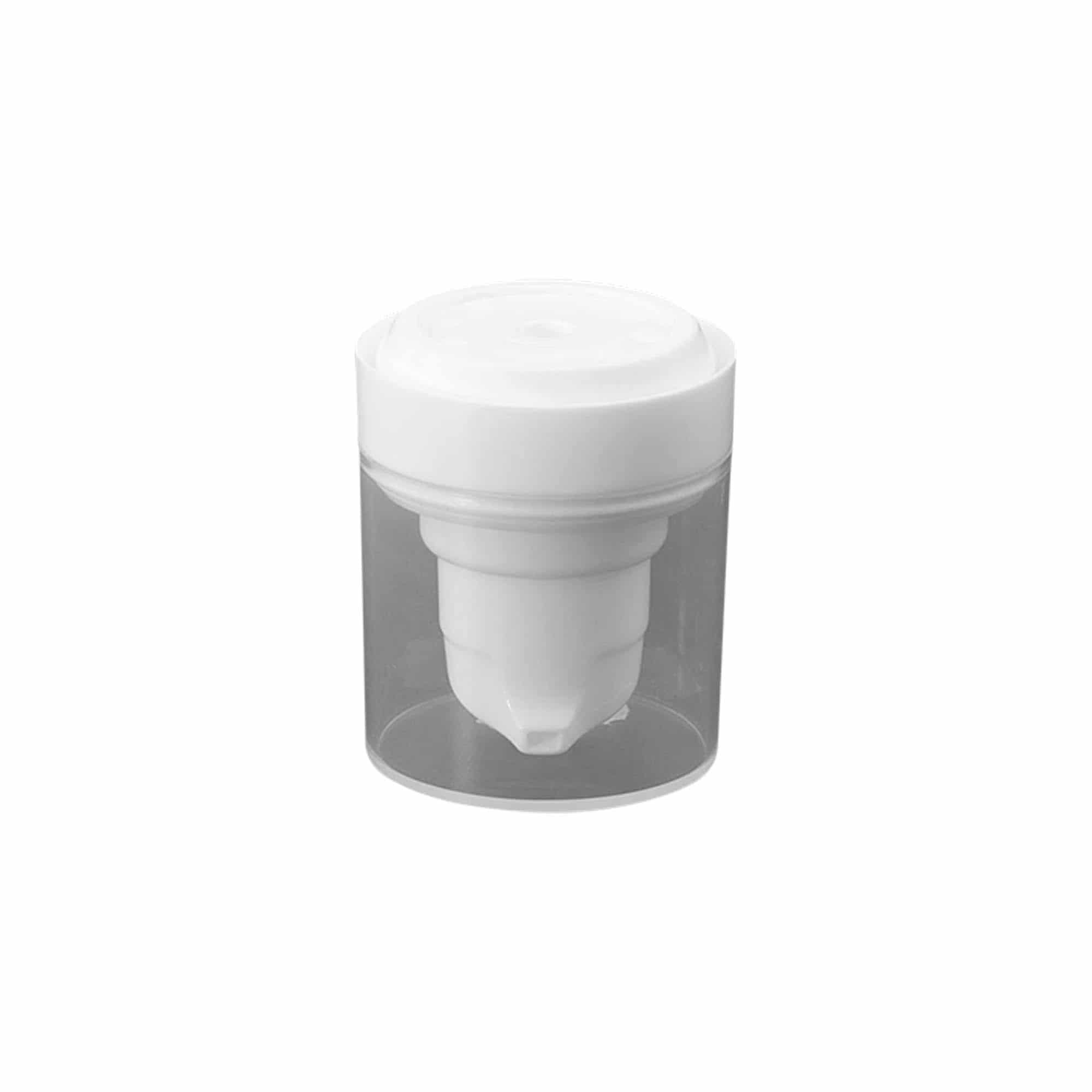 Pumpa za dispenzer bez zraka 'Micro', PP plastika, bijela
