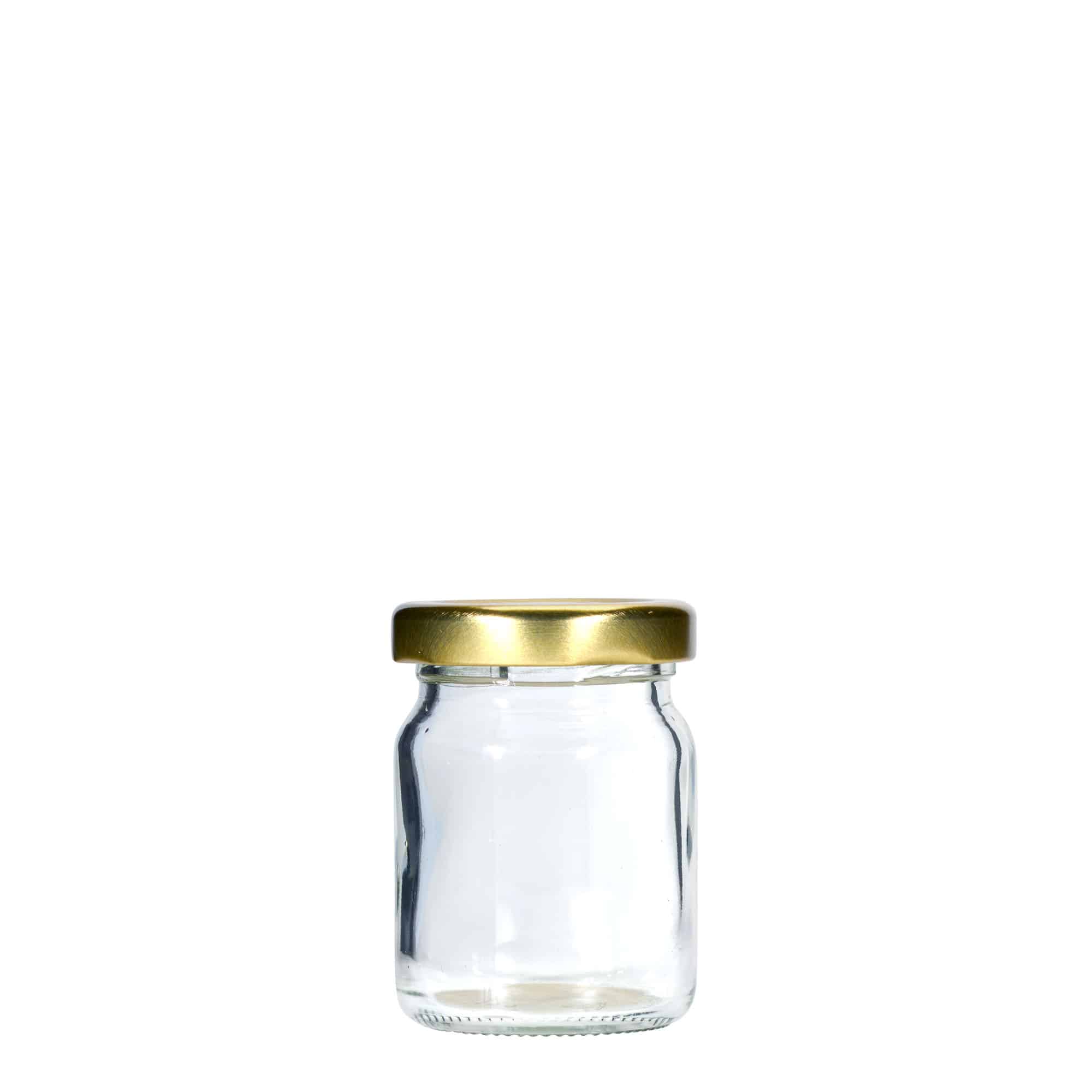 60 ml okrugla staklena boca, otvor: Twist-Off (TO 43)