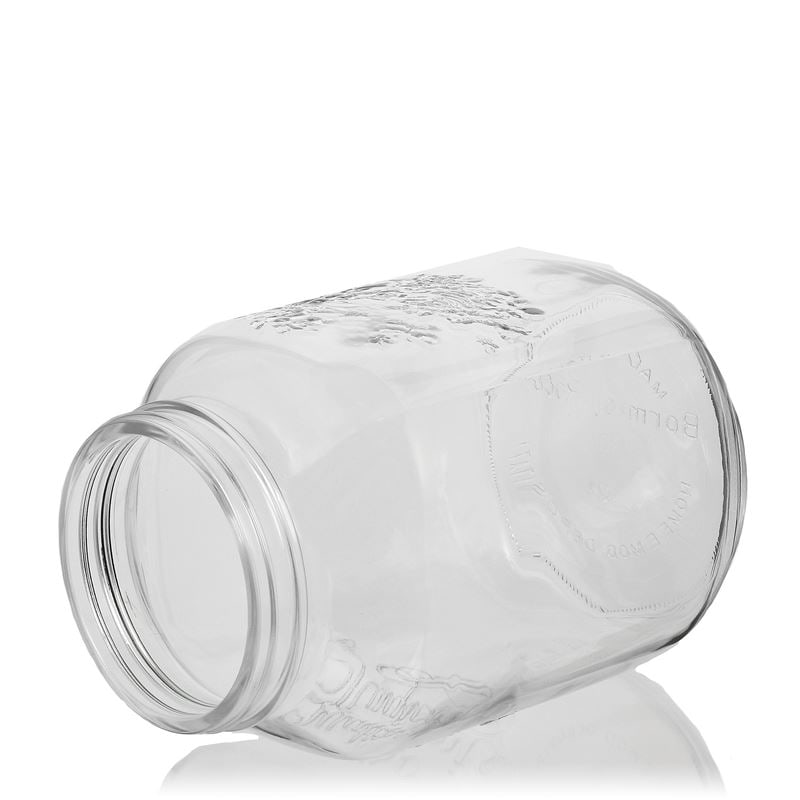 Staklenka 3.000 ml 'Quattro Stagioni', otvor: Navojni zatvarač