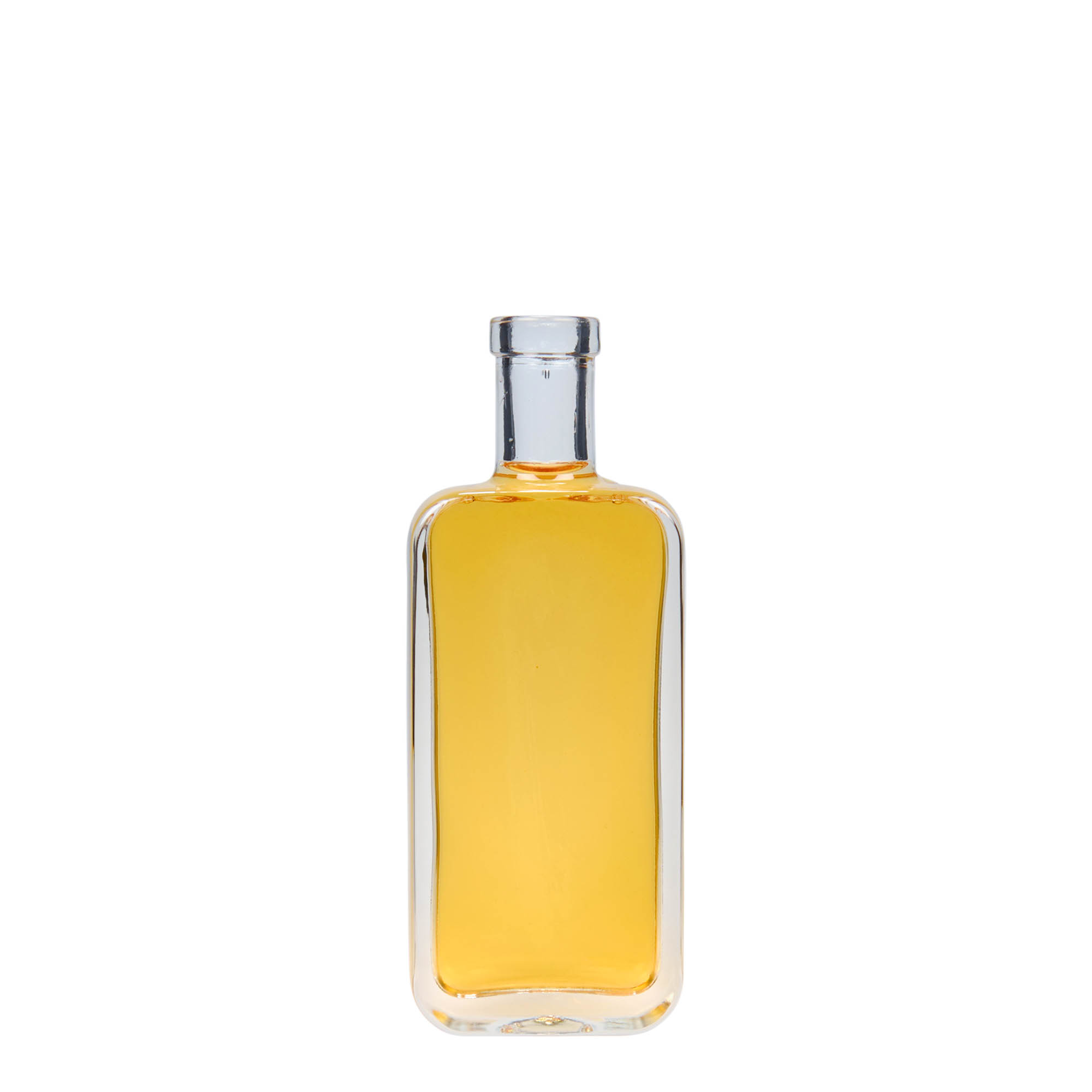 100 ml staklena boca 'Nice', pravougaona, otvor: pluta