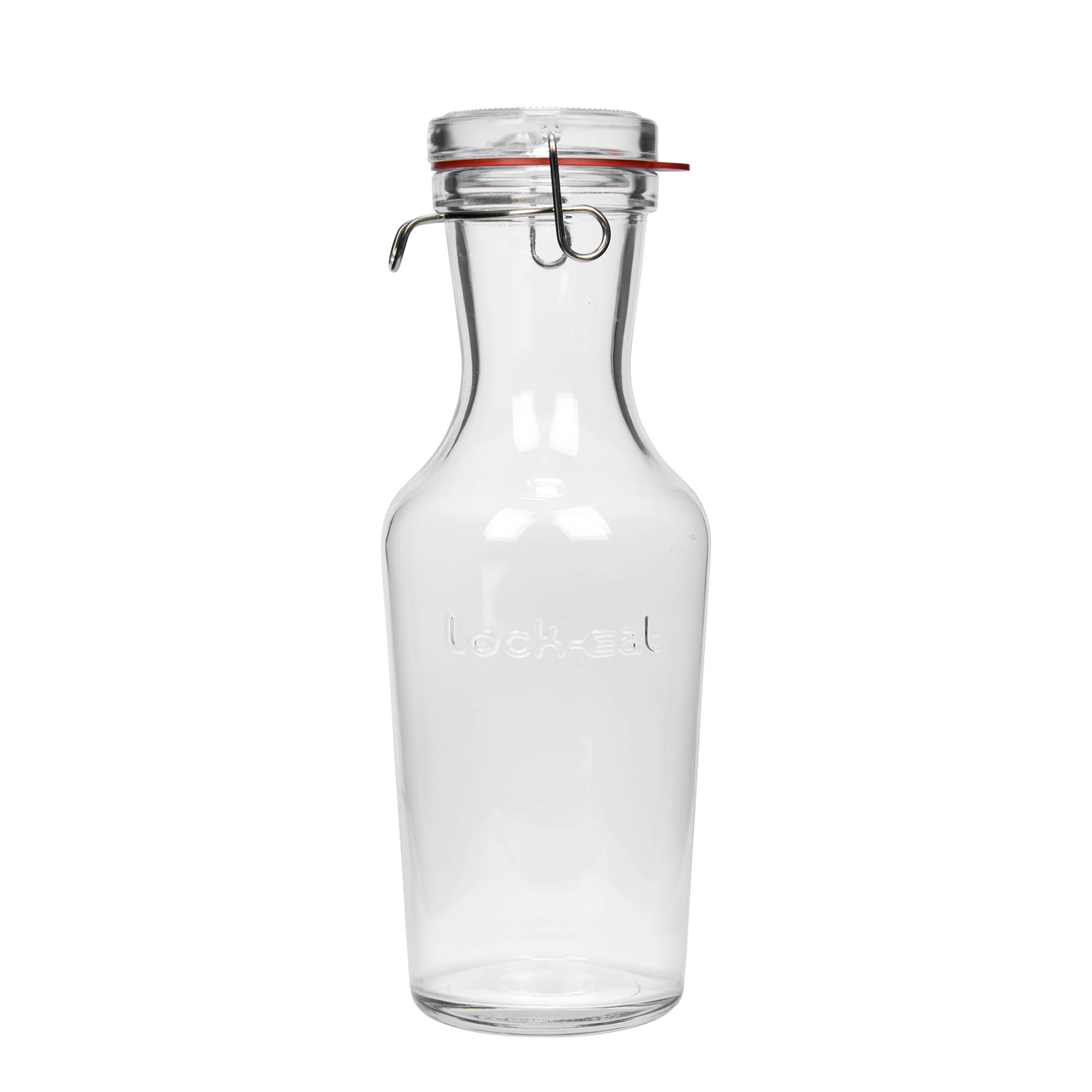 1.000 ml staklena karafa 'Lock-Eat', otvor: zatvarač sa žičanim kopčama 1.000 ml staklena karafa 'Lock-Eat', otvor: zatvarač sa žičanim kopčama