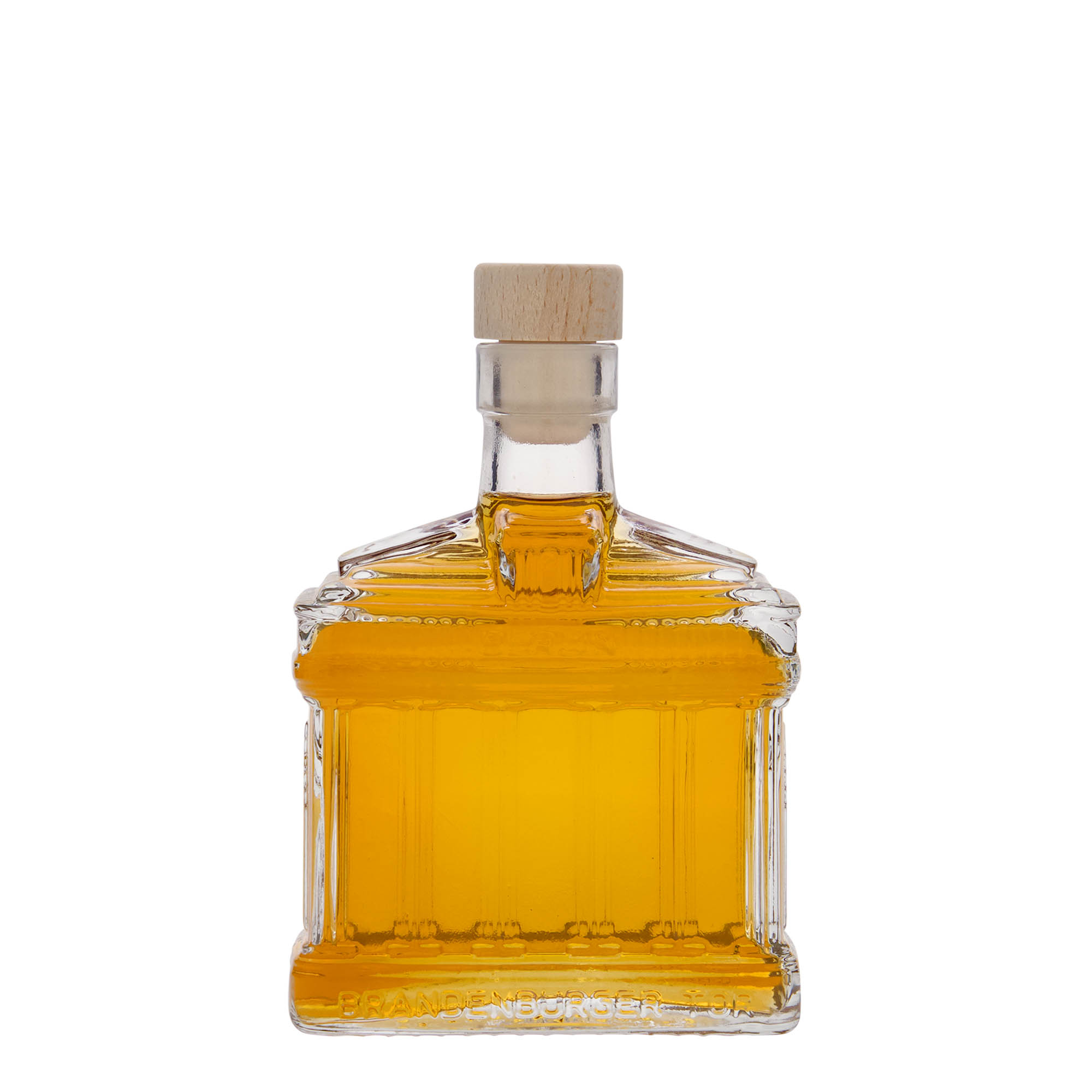 200 ml staklena boca 'Brandenburška kapija', otvor: čep