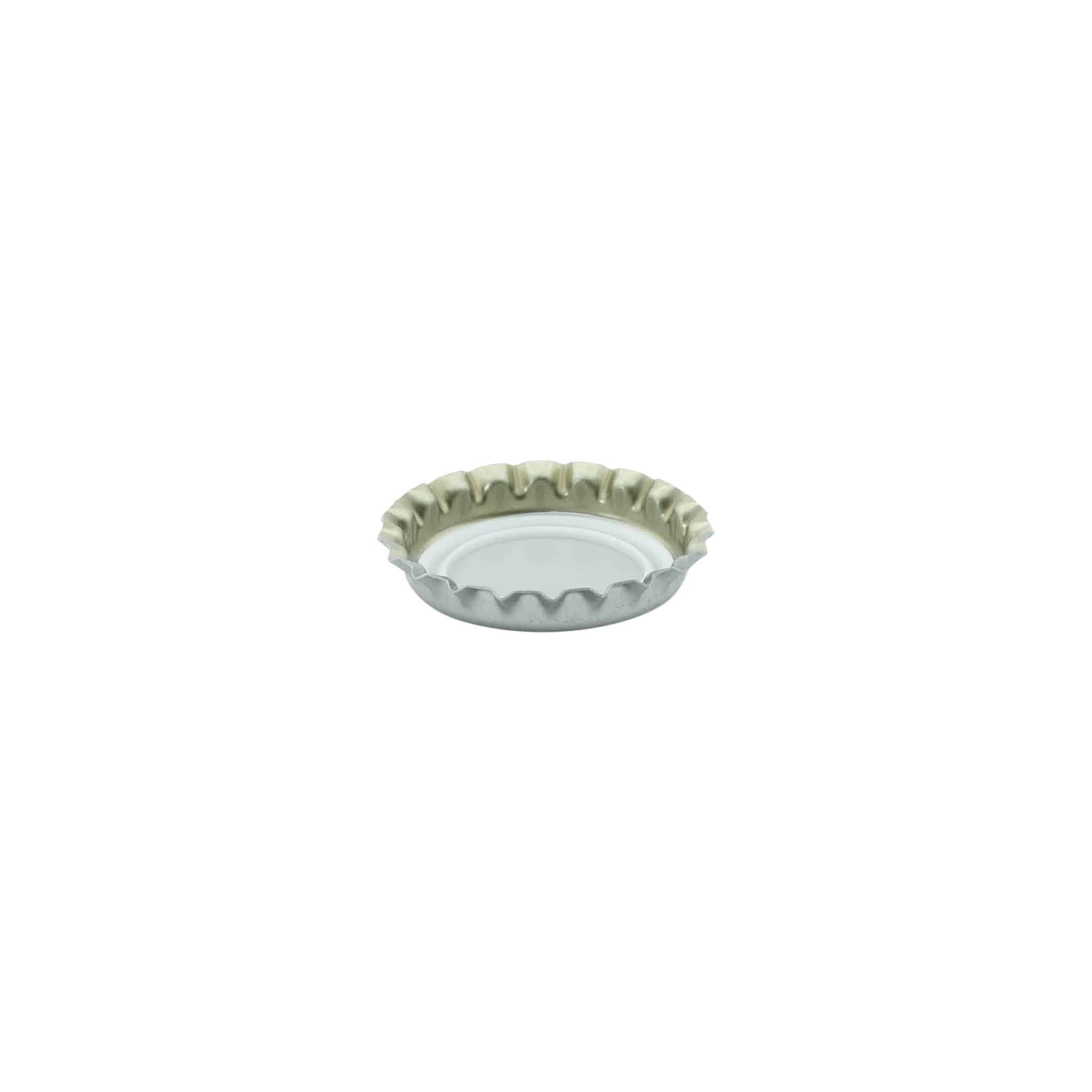 Krunski čep 26 mm, metal, srebrna Krunski čep 26 mm, metal, srebrna