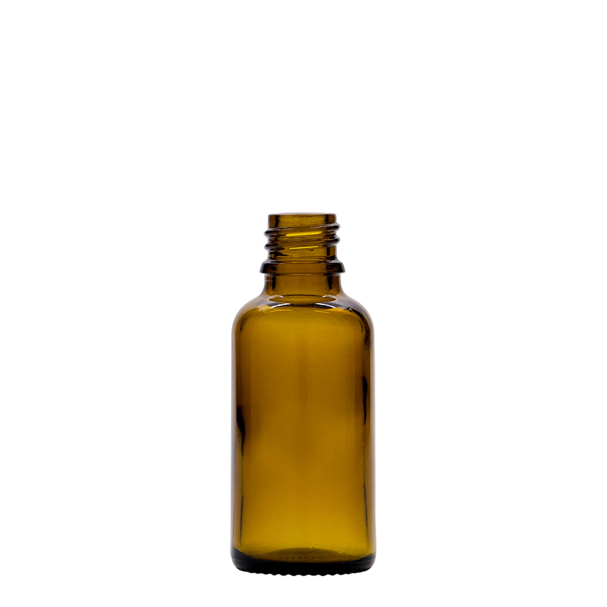 Medicinska flaša sa pipetom 30 ml, staklo, smeđa, otvor: DIN 18