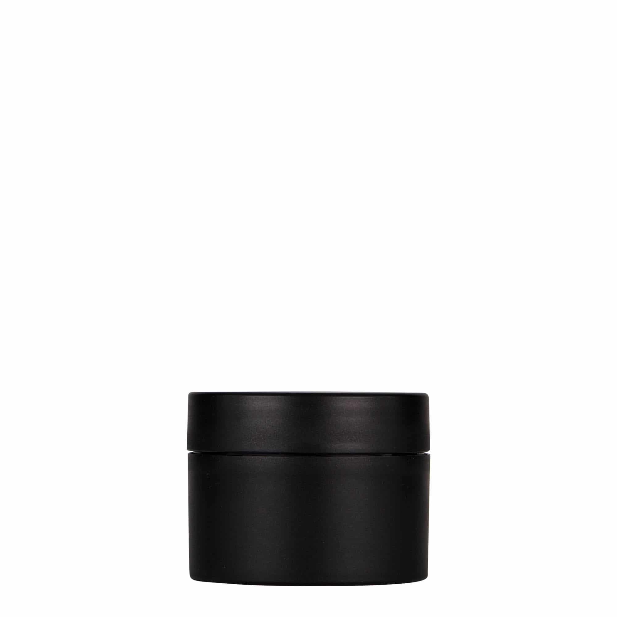 Plastična posuda 50 ml 'Antonella', PP, crna, otvor: Navojni zatvarač