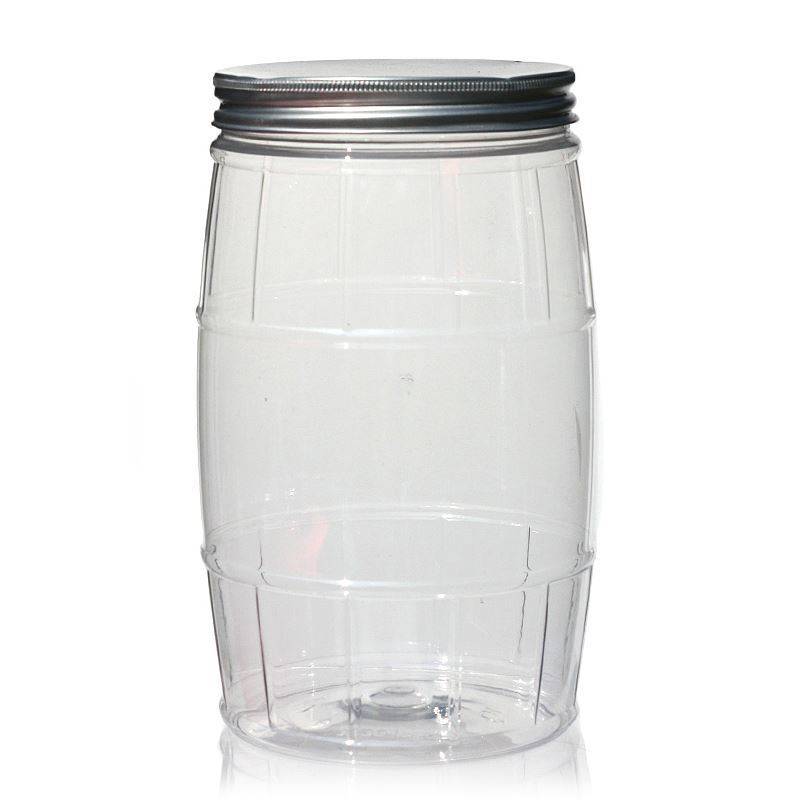 1.500 ml PET limenka 'Bačva', plastika, grlo: 100/400 1.500 ml PET limenka 'Bačva', plastika, grlo: 100/400