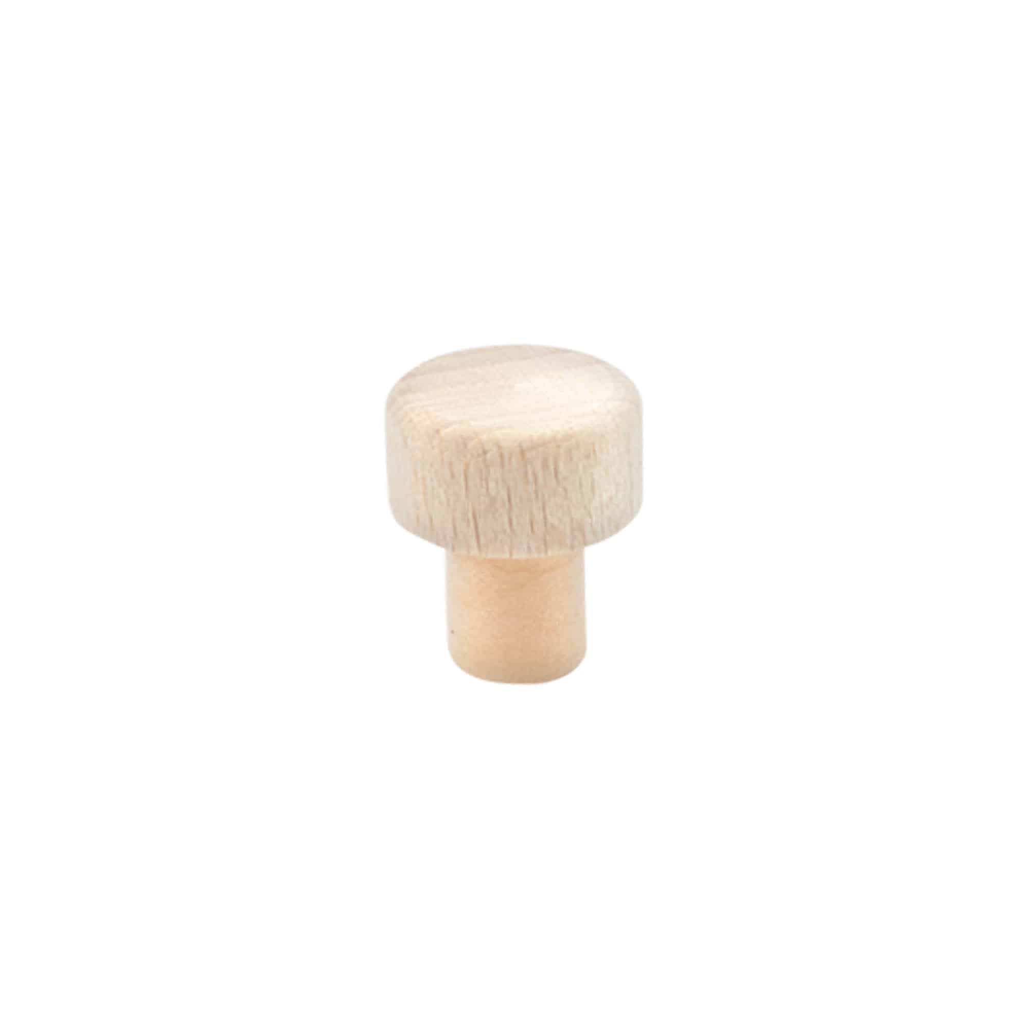 Čep s drškom 11 mm, drvo/plastika, za otvor: pluta