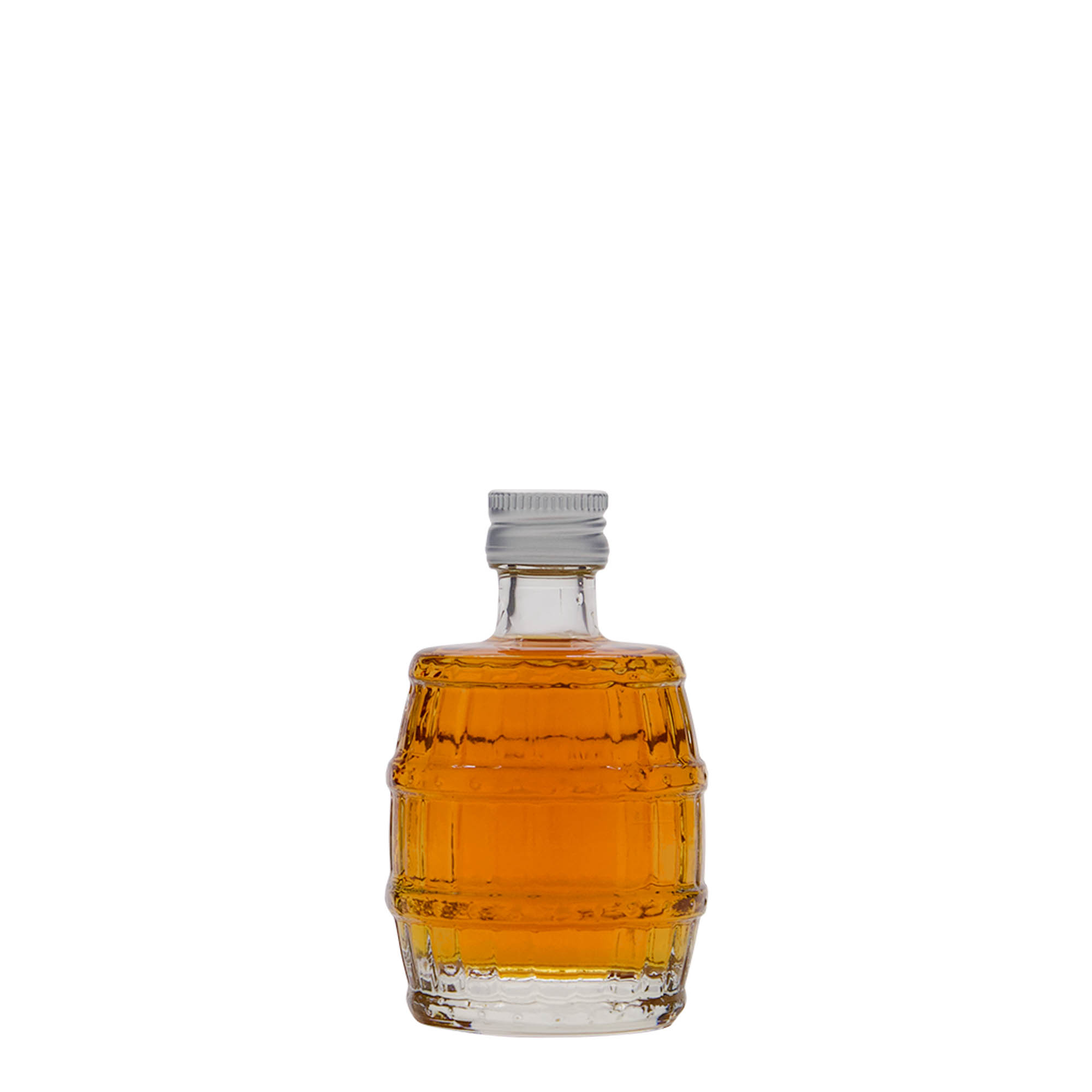 50 ml staklena boca „Bačva“, grlo: PP 18