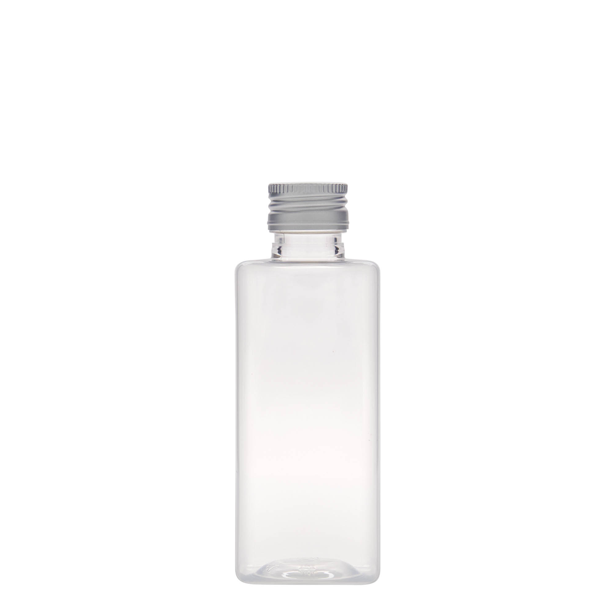 250 ml PET-boca „Karl“, kvadratna, plastika, grlo: PP 28