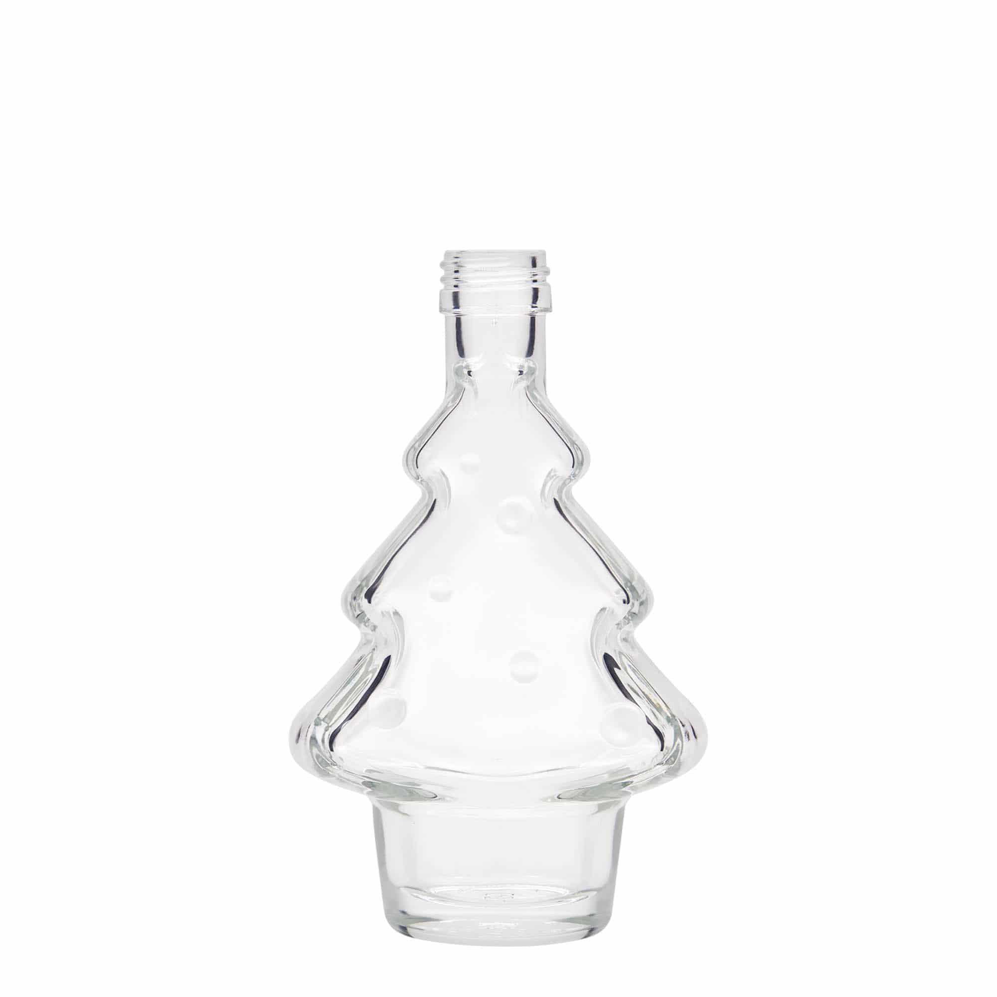 Staklena flaša 200 ml 'Jelka', otvor: PP 28