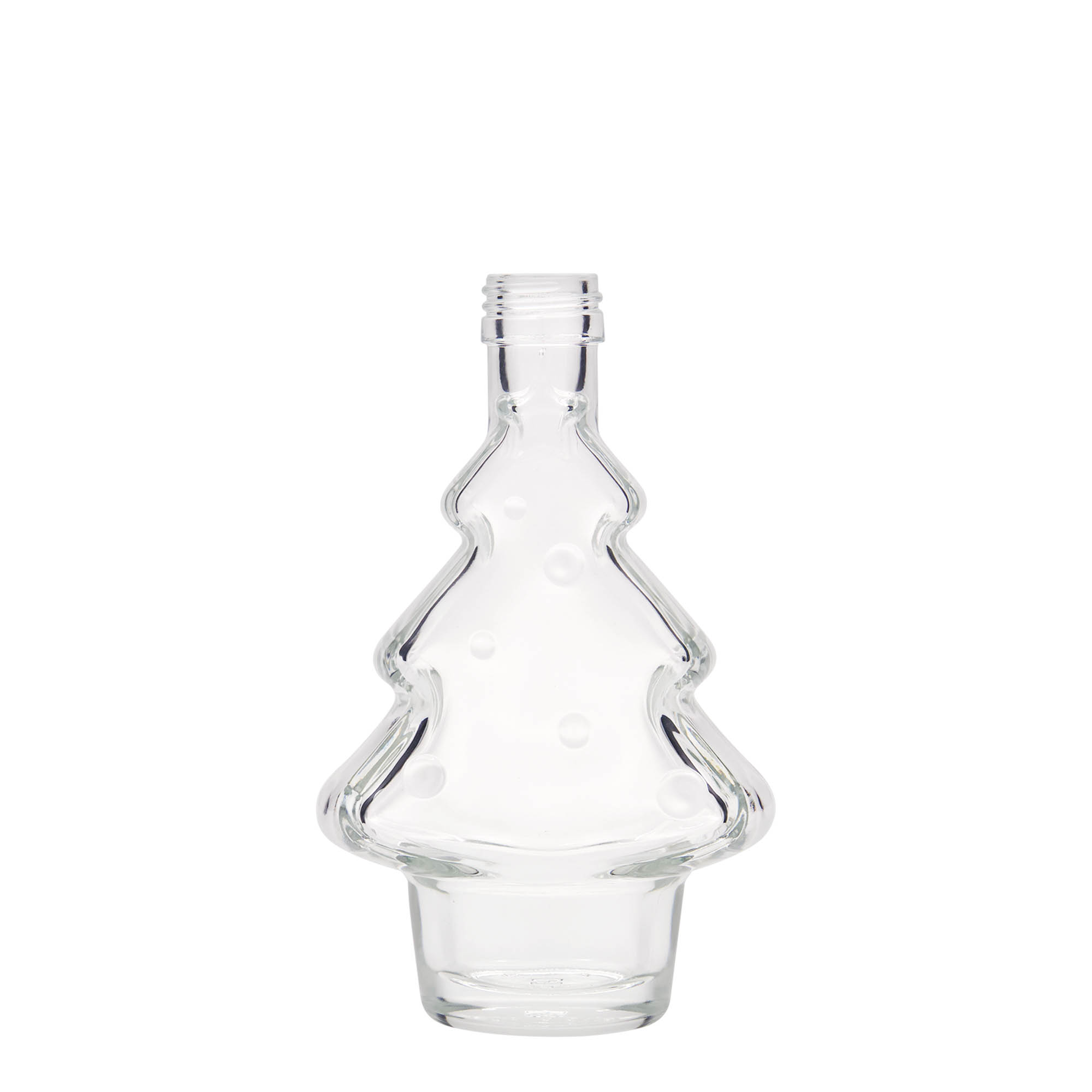 200 ml staklena boca 'Božićno drvce', grlo: PP 28 200 ml staklena boca 'Božićno drvce', grlo: PP 28