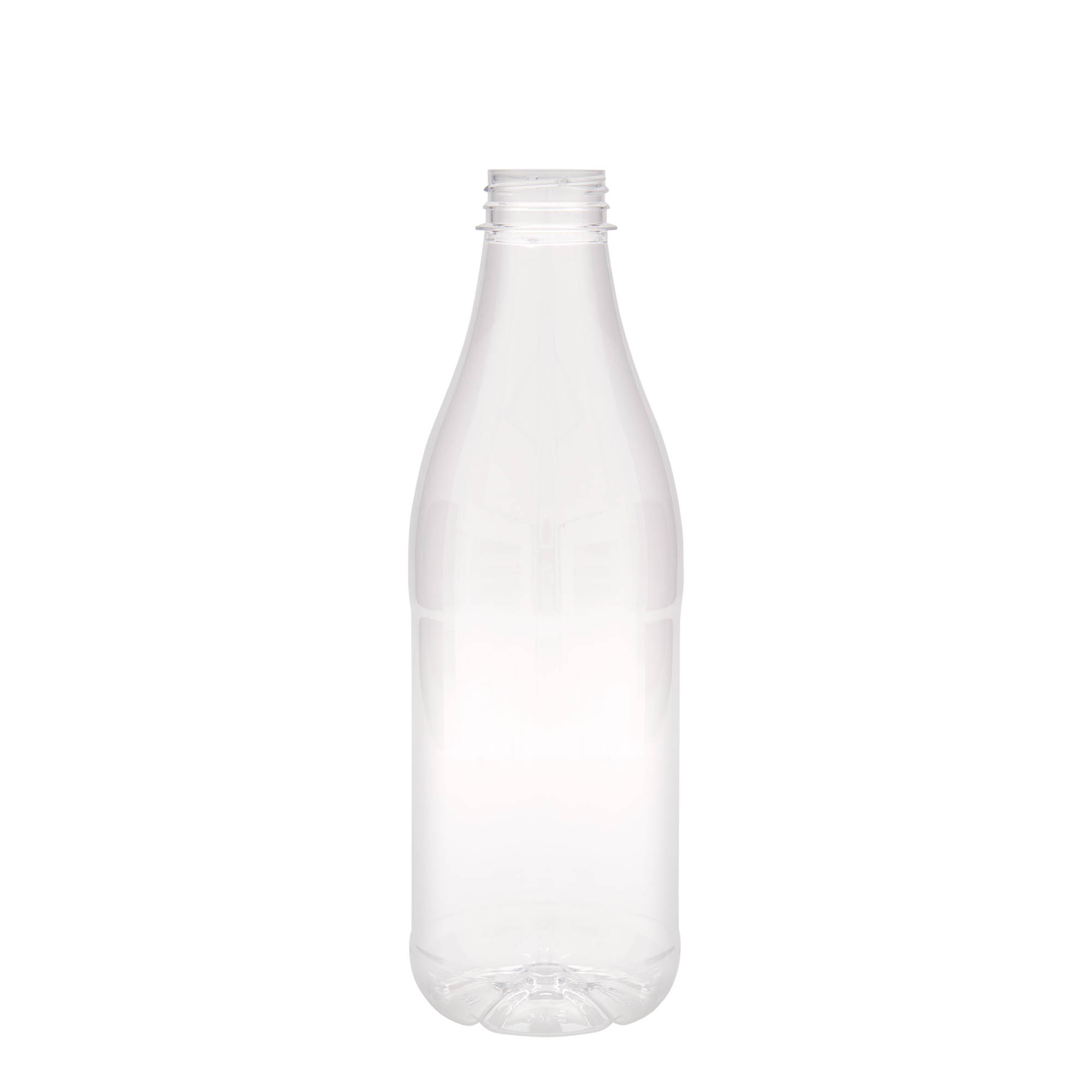 1.000 ml PET boca „Mlijeko i sok“, plastika, otvor: 38 mm