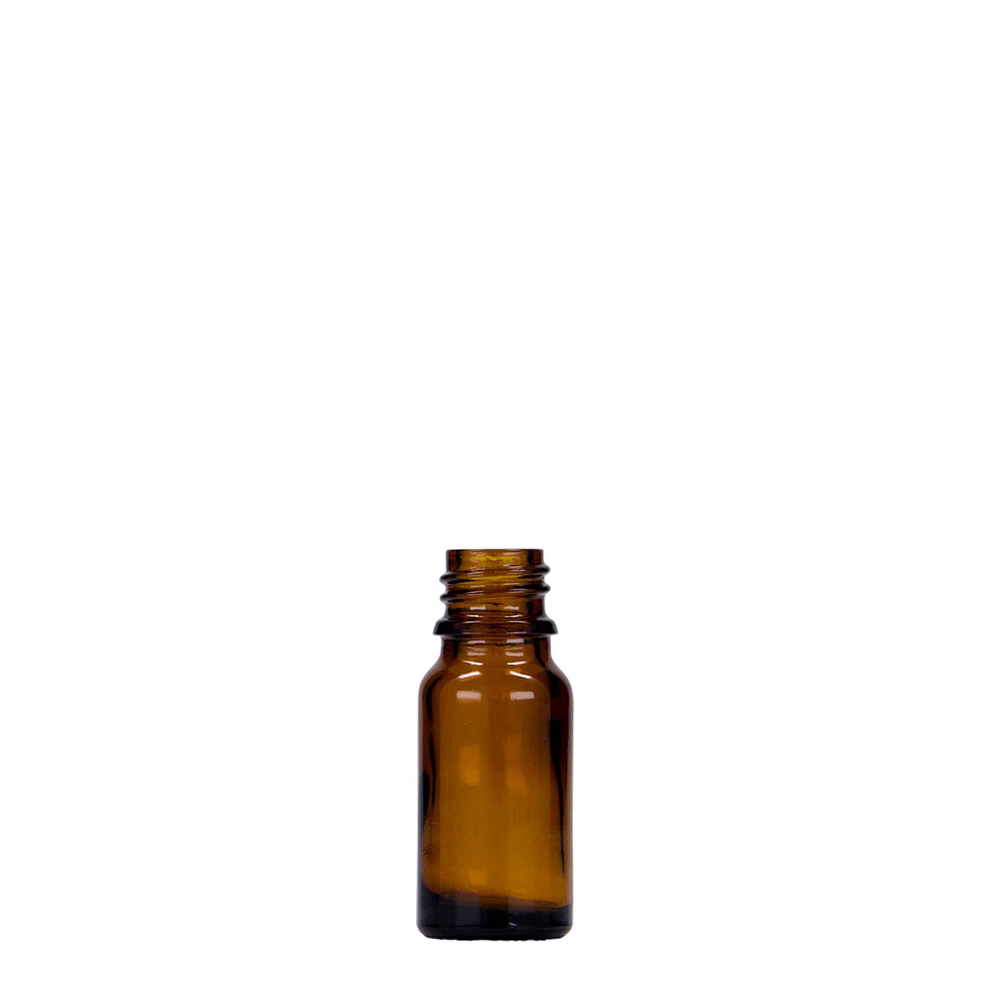 Medicinska flaša 10 ml, staklo, smeđa, otvor: DIN 18 Medicinska flaša 10 ml, staklo, smeđa, otvor: DIN 18