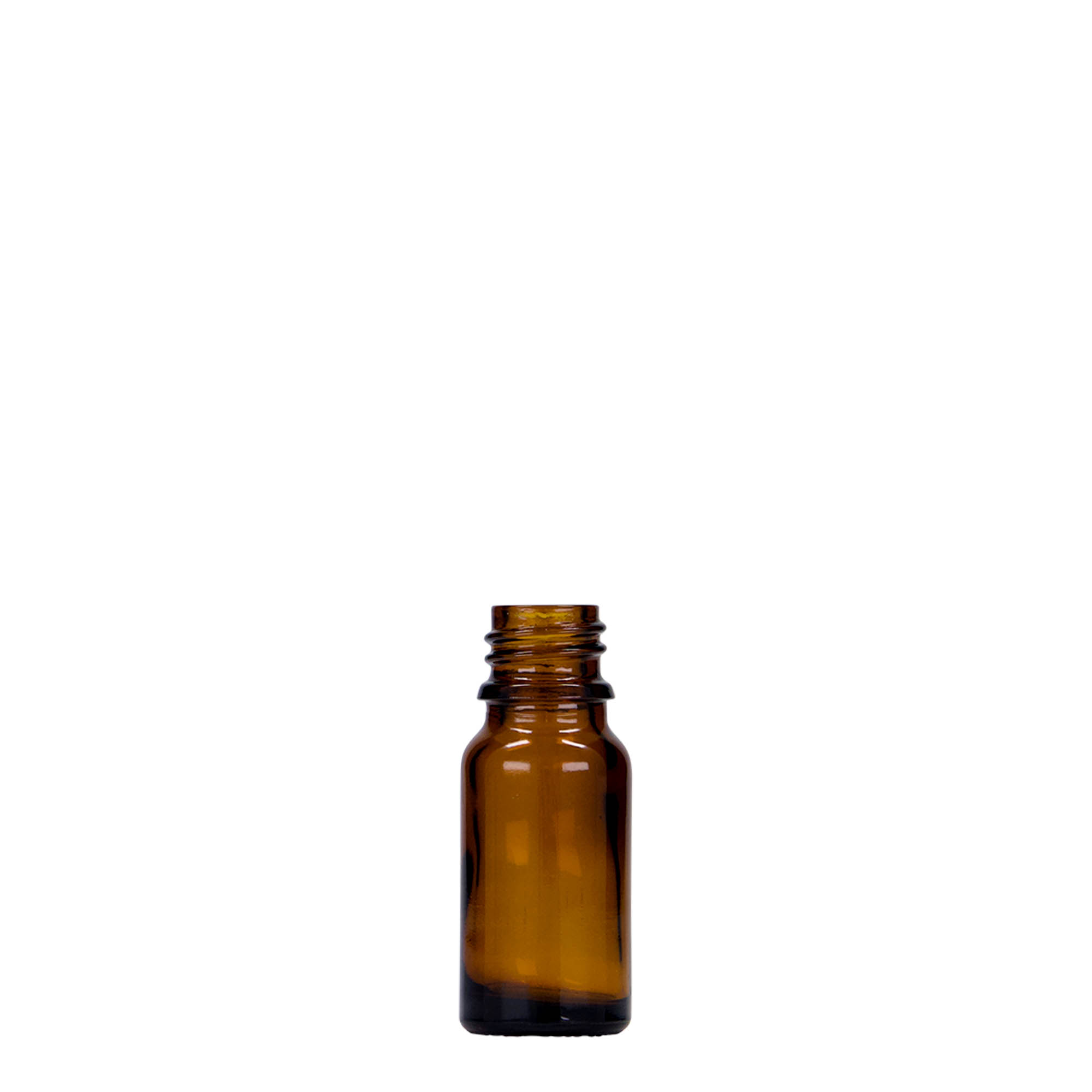 10 ml medicinska bočica, staklo, smeđa, otvor: DIN 18