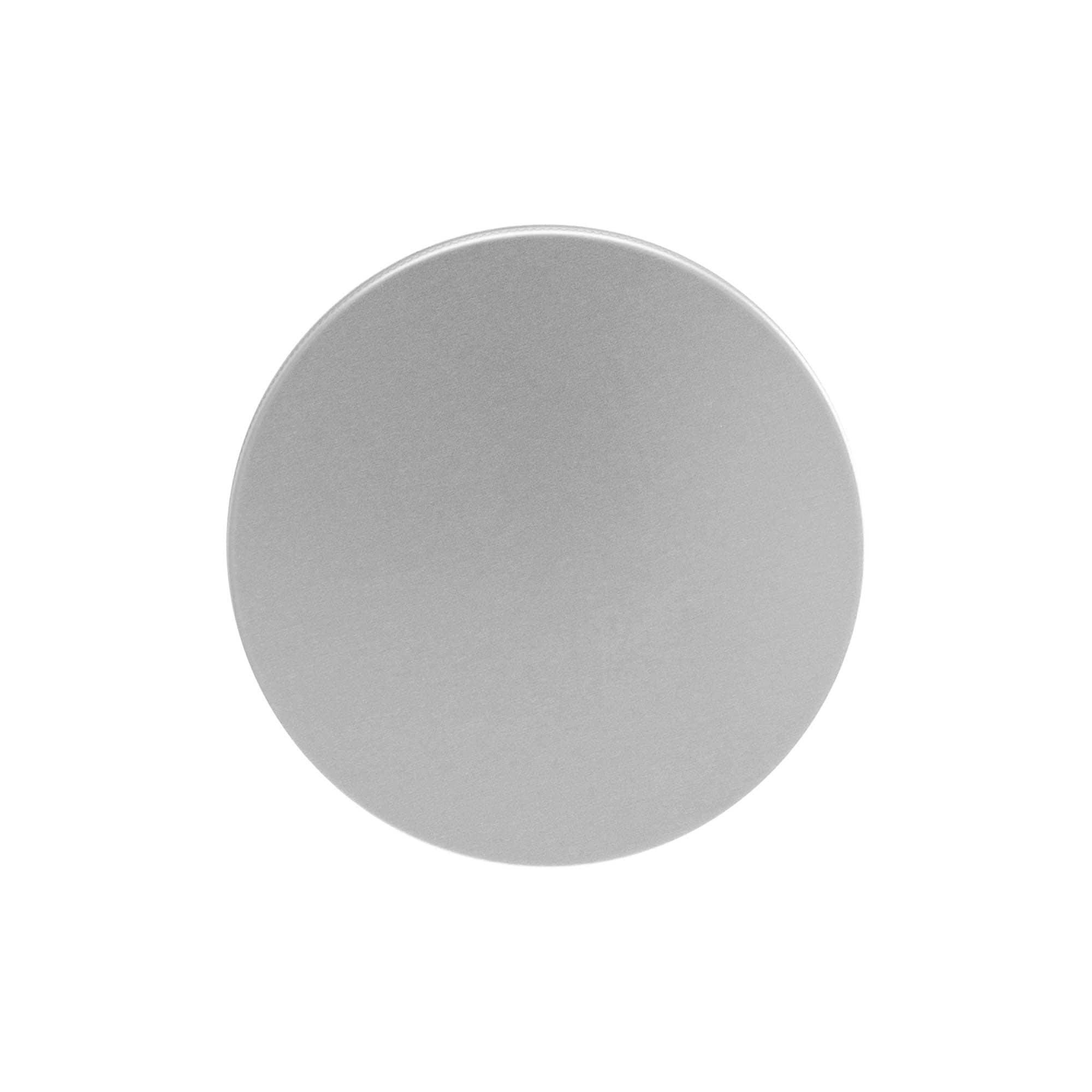 Navojni zatvarač, aluminijum, srebrna, za otvor: GPI 100/400