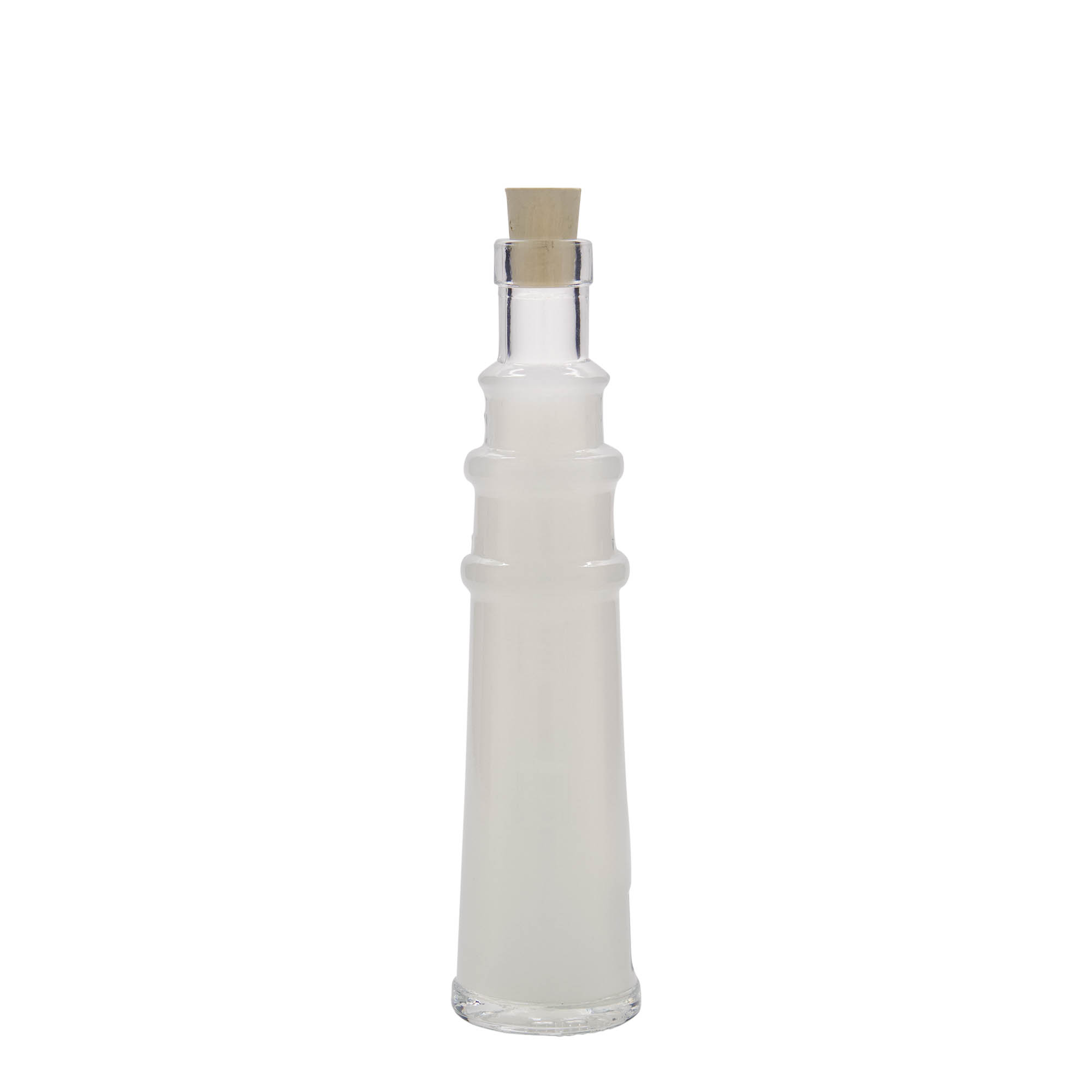 100 ml staklena boca 'Leuchtturm', otvor: čep 100 ml staklena boca 'Leuchtturm', otvor: čep