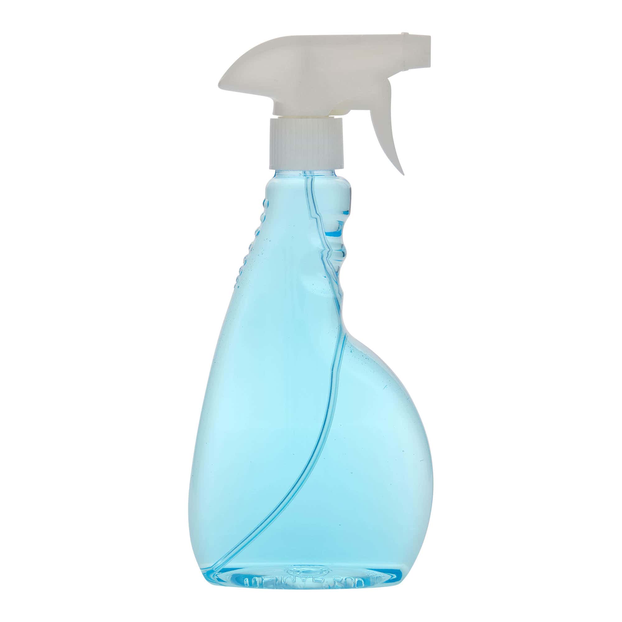 PET flaša sa raspršivačem 500 ml 'Piccobello', kvadratna, plastika, otvor: Navojni zatvarač