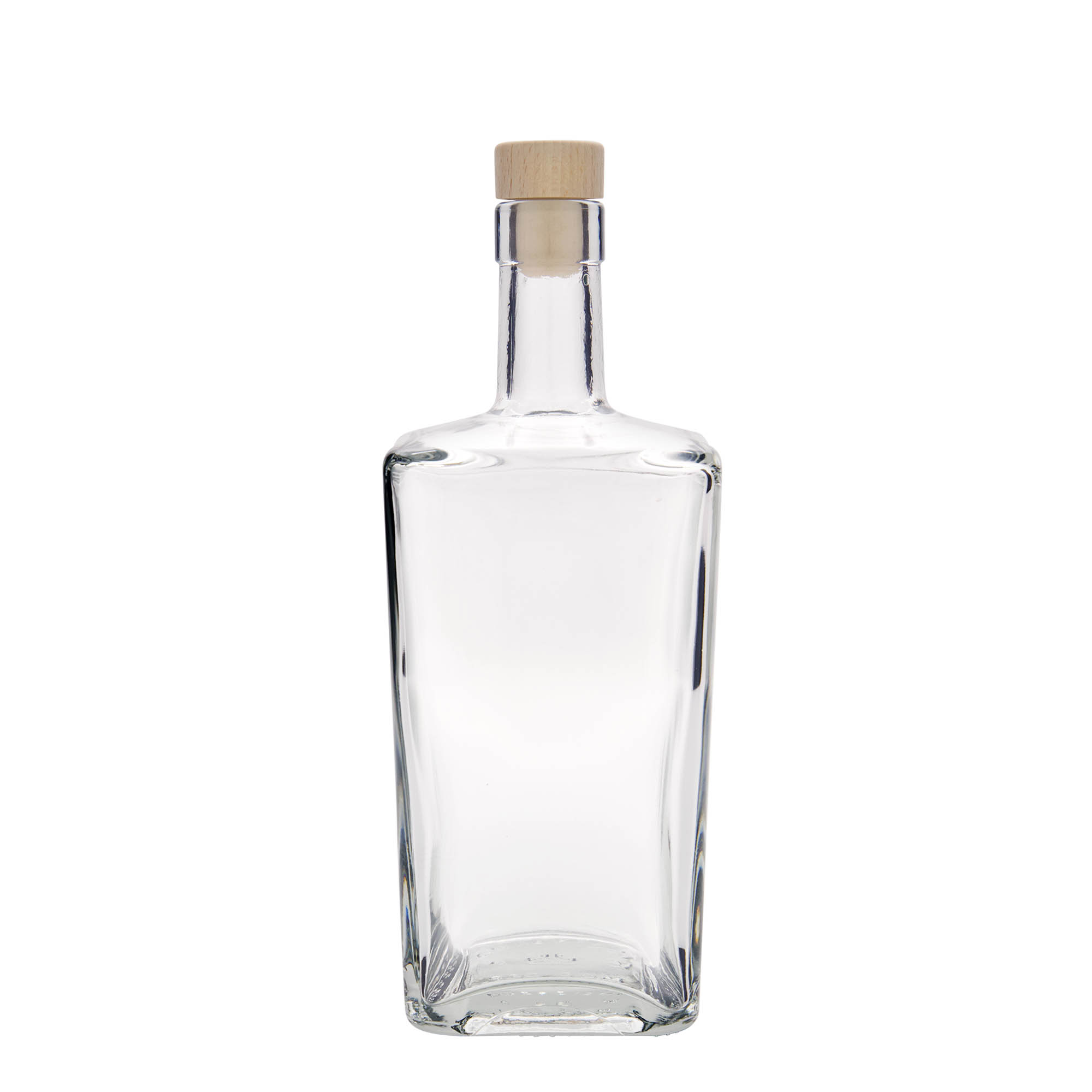 700 ml staklena boca „Noel“, kvadratna, otvor: pluta