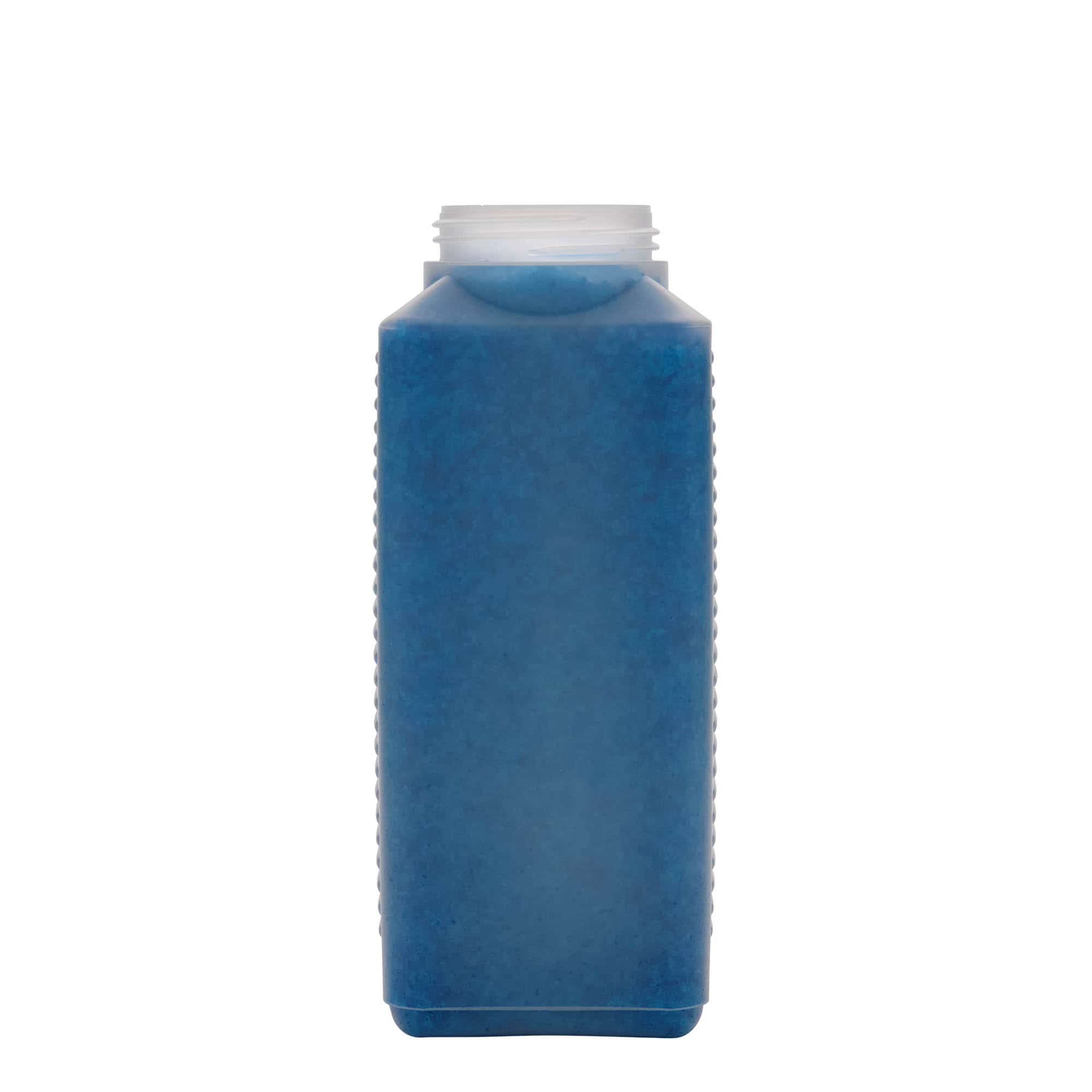 Flaša sa širokim vratom 1.000 ml, HDPE plastika, prirodna, otvor: DIN 60 EPE