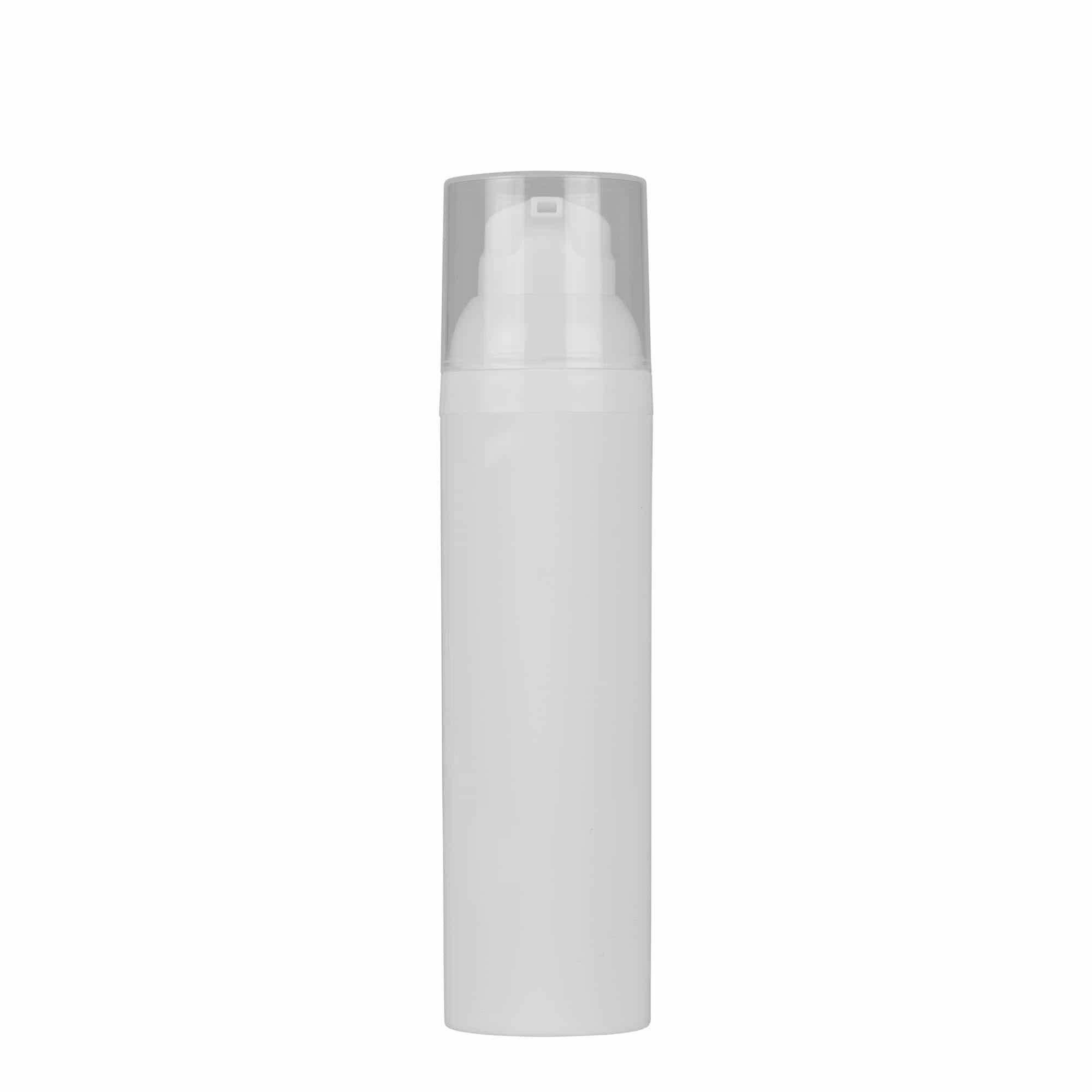 75 ml Airless dozer 'Mezzo', PP-plastika, bijeli 75 ml Airless dozer 'Mezzo', PP-plastika, bijeli