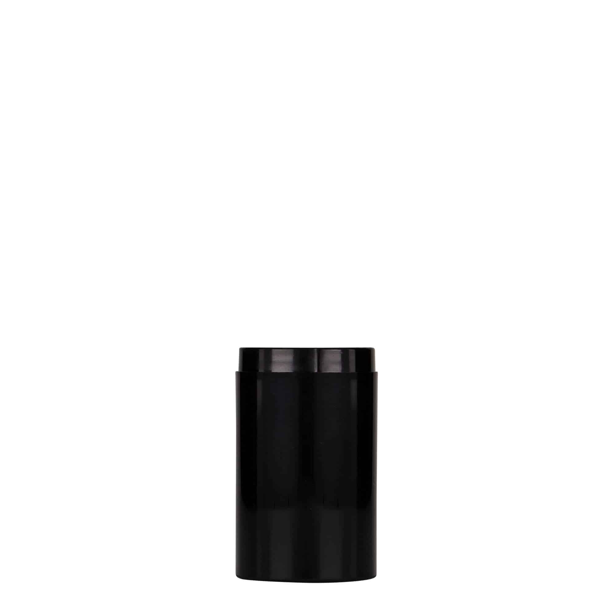 Dispenzer bez zraka 30 ml 'Mezzo', PP plastika, crna Dispenzer bez zraka 30 ml 'Mezzo', PP plastika, crna