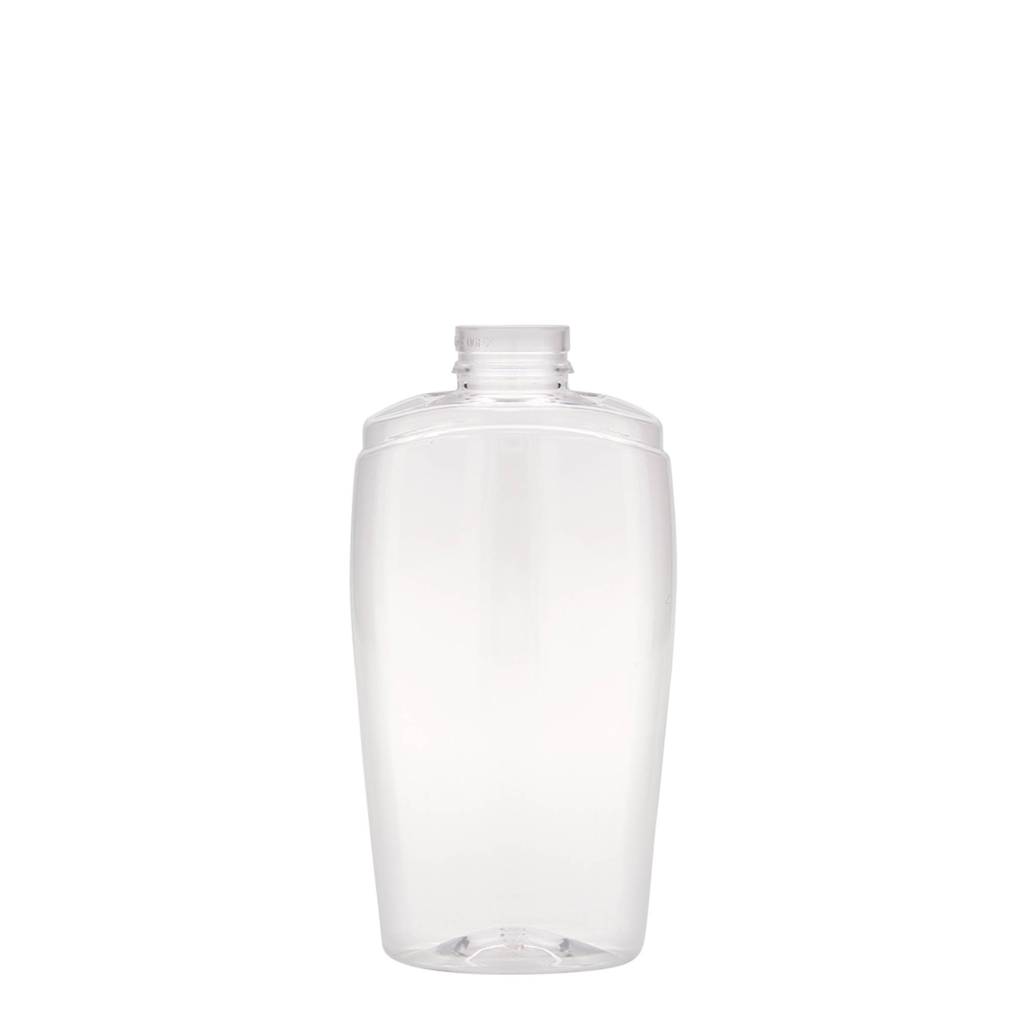200 ml PET boca „Squeeze“, ovalna, plastična