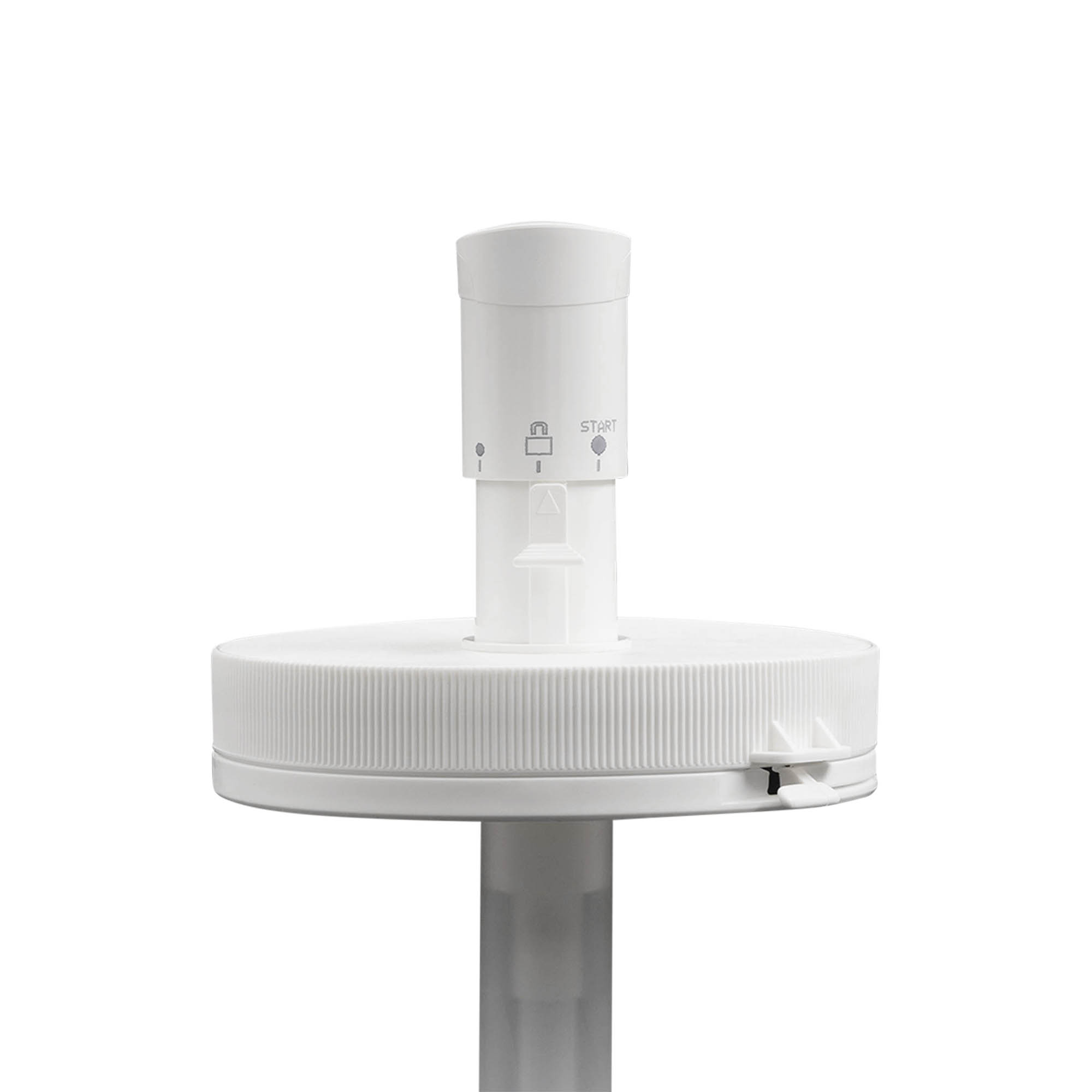 Dozirna pumpa za 1.240 ml 'Securibox', PE-plastika, bijela, za grlo: navojni zatvarač