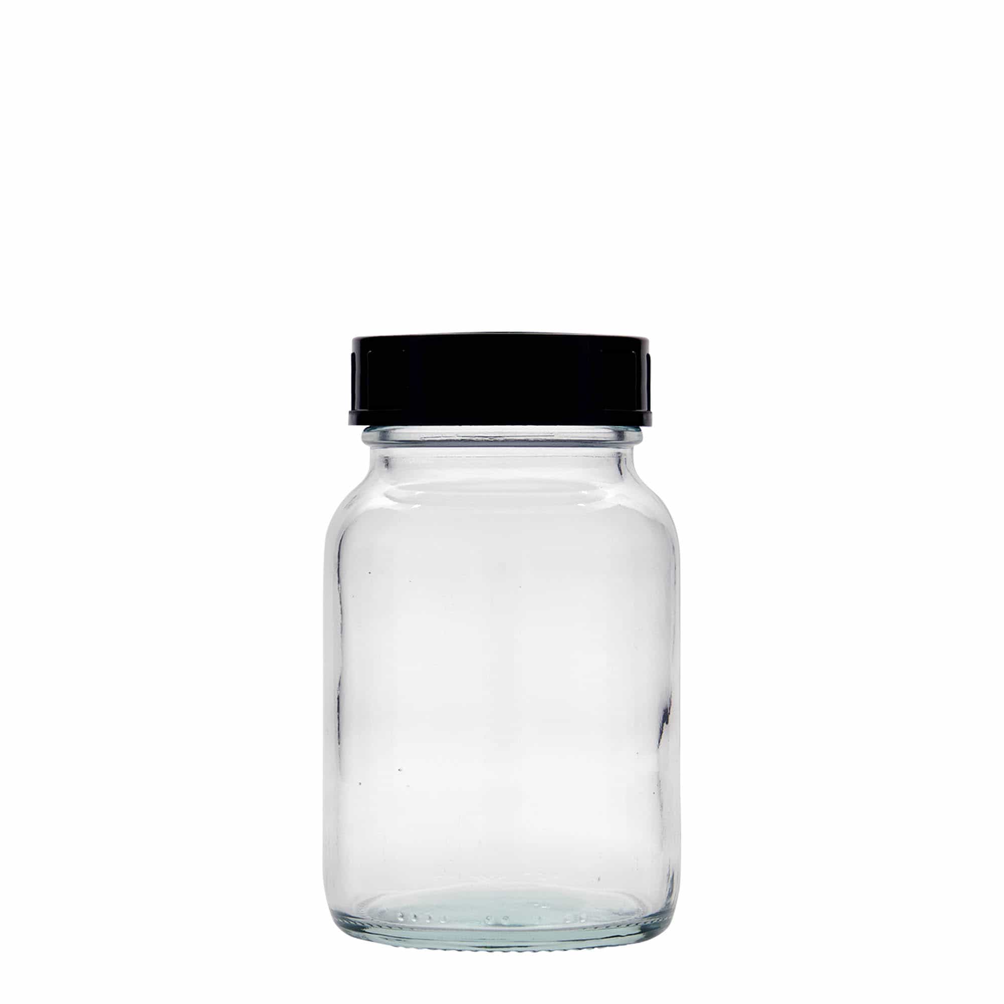 Staklenka sa širokim vratom 250 ml, otvor: DIN 55