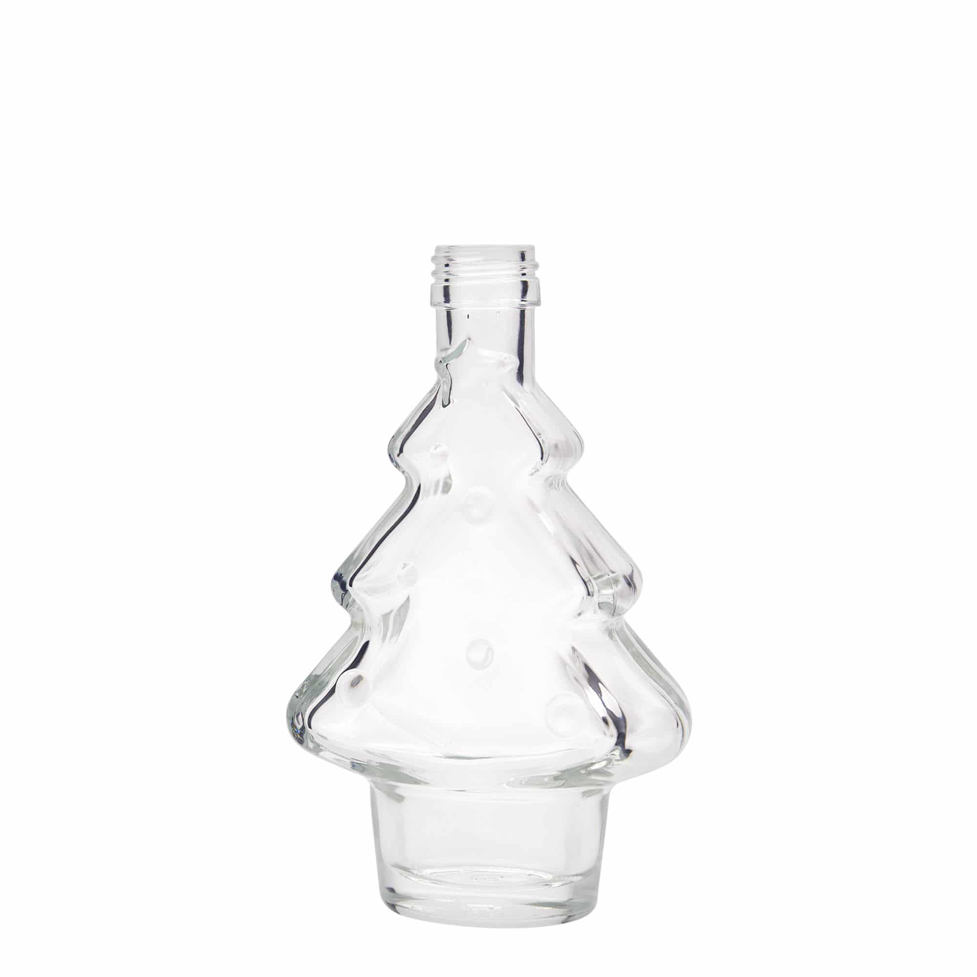 200 ml staklena boca „Božićno drvce“, grlo: PP 28