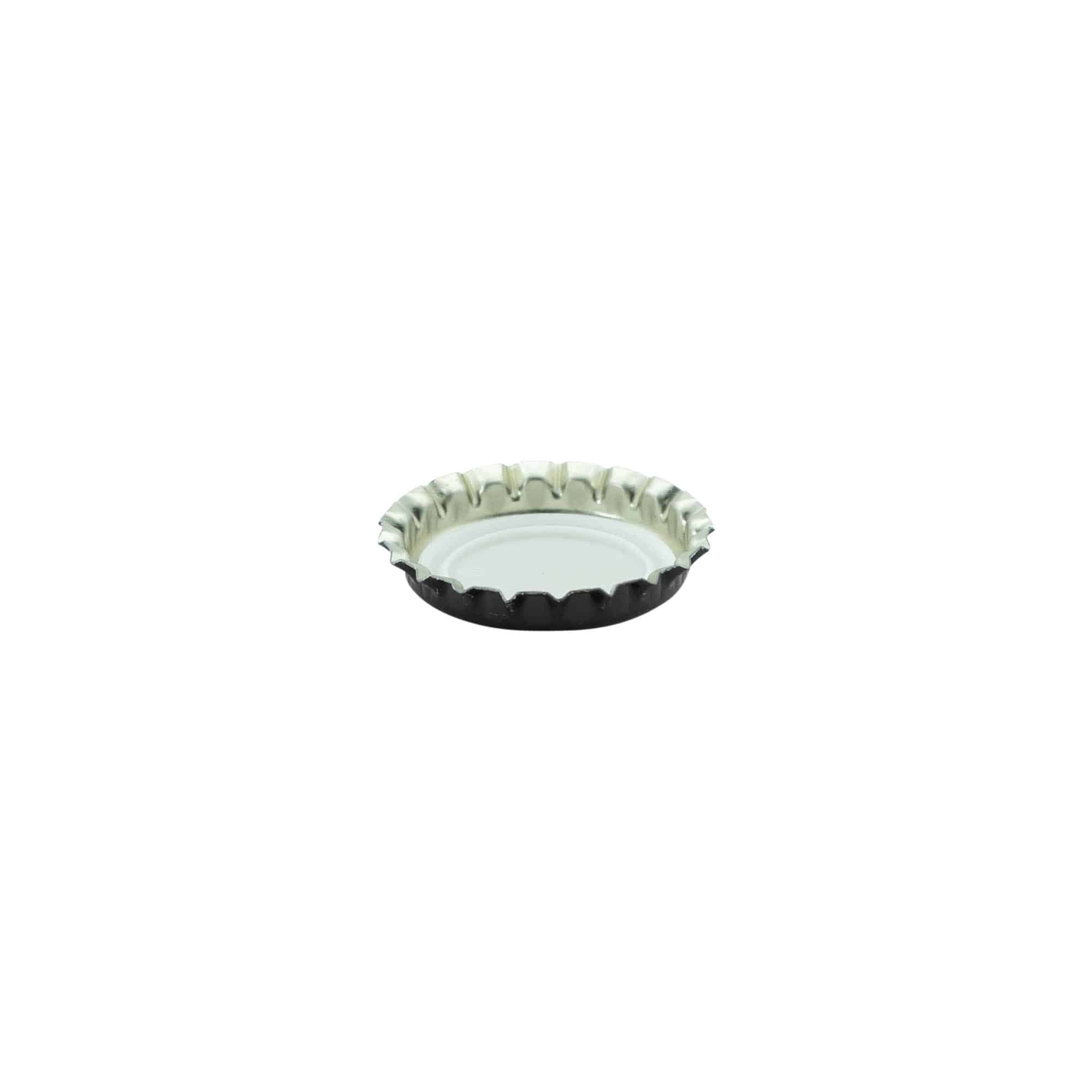 Krunski čep 26 mm, metal, crna Krunski čep 26 mm, metal, crna