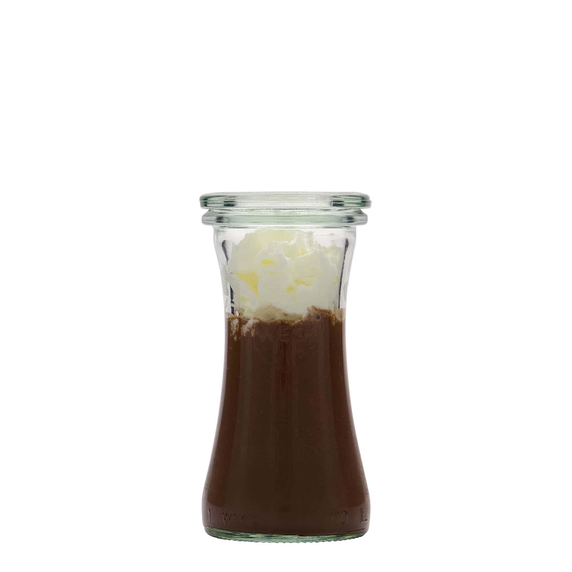 110 ml WECK staklenka za delikatese, otvor: okrugli rub