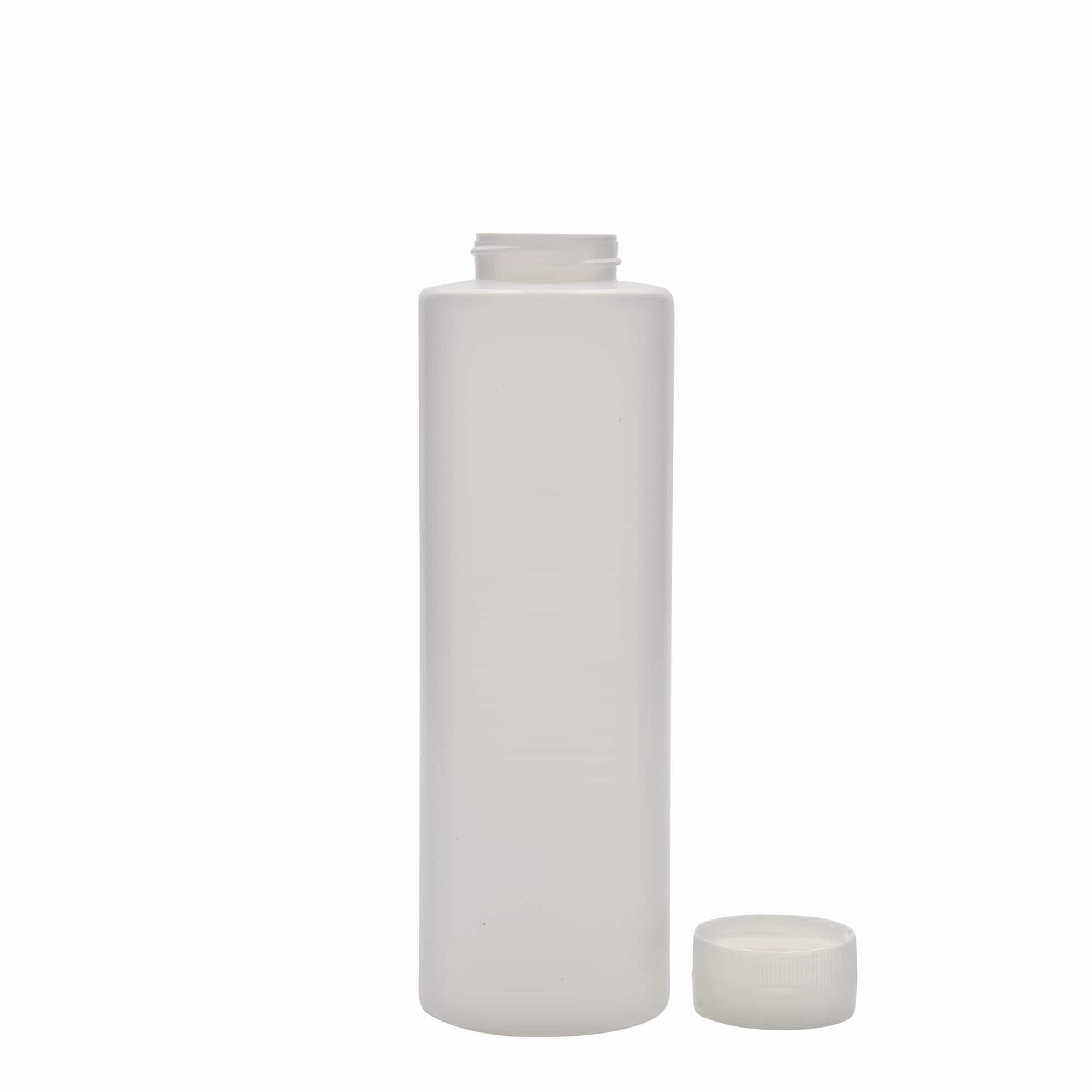Flaša za umake 500 ml, LDPE plastika, bijela, otvor: 38/400