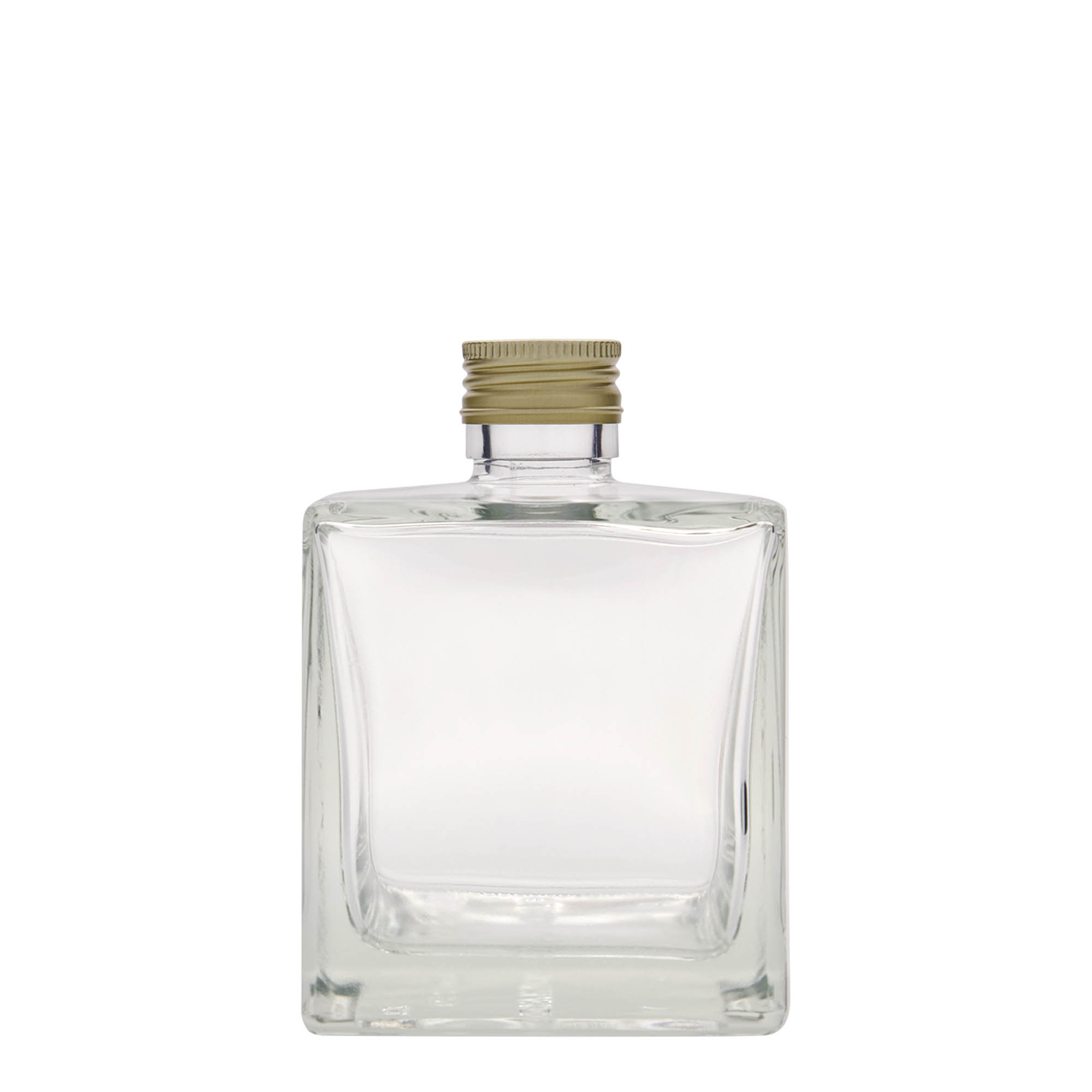 500 ml staklena boca 'Cube', kvadratna, grlo: PP 31,5