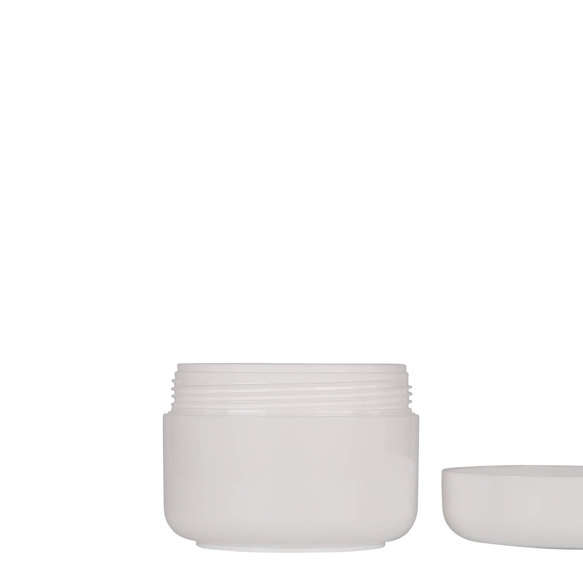 150 ml plastična posuda 'Bianca', PP, bijela, otvor: navojni zatvarač 150 ml plastična posuda 'Bianca', PP, bijela, otvor: navojni zatvarač