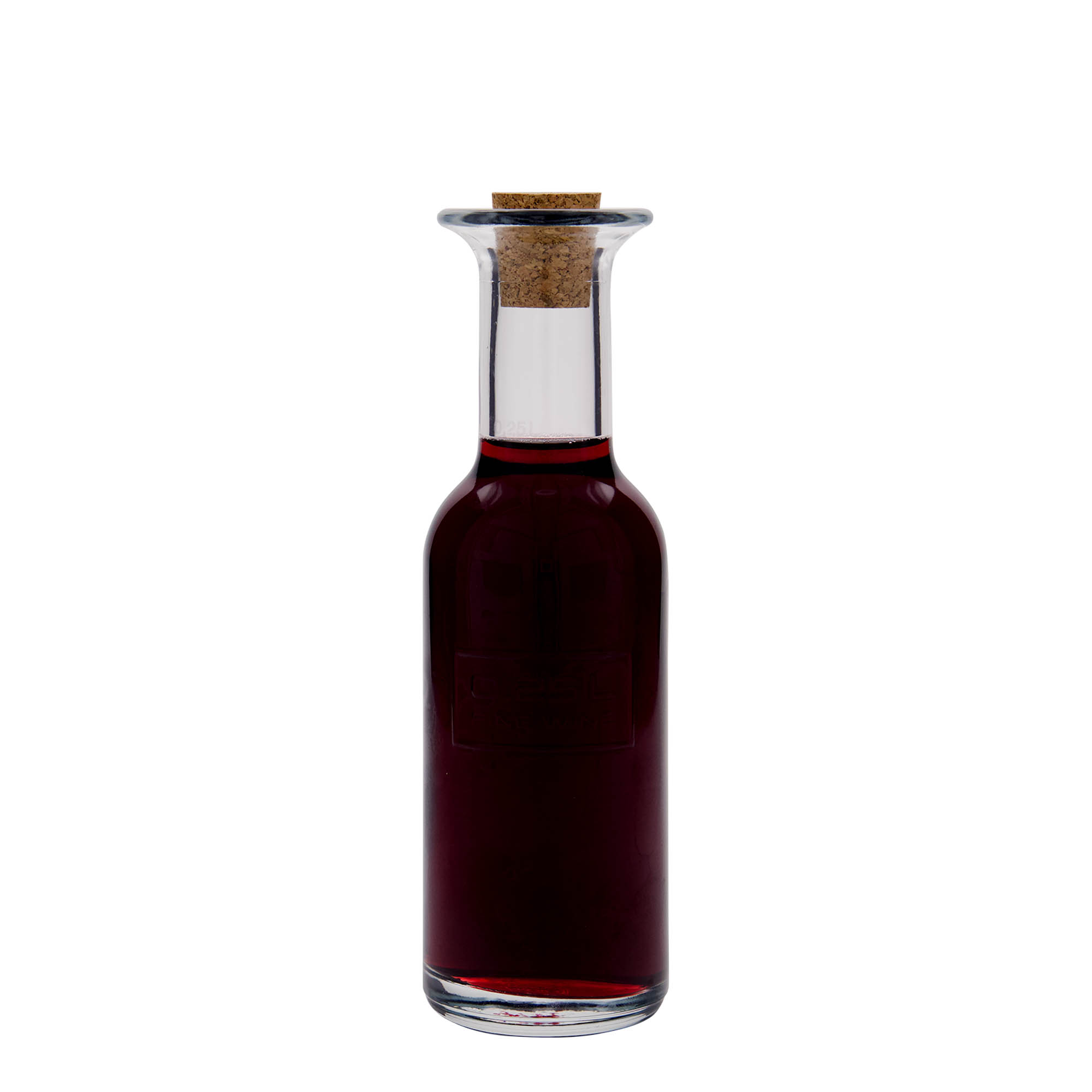 250 ml staklena boca 'Optima Fine Wine', grlo: čep 250 ml staklena boca 'Optima Fine Wine', grlo: čep