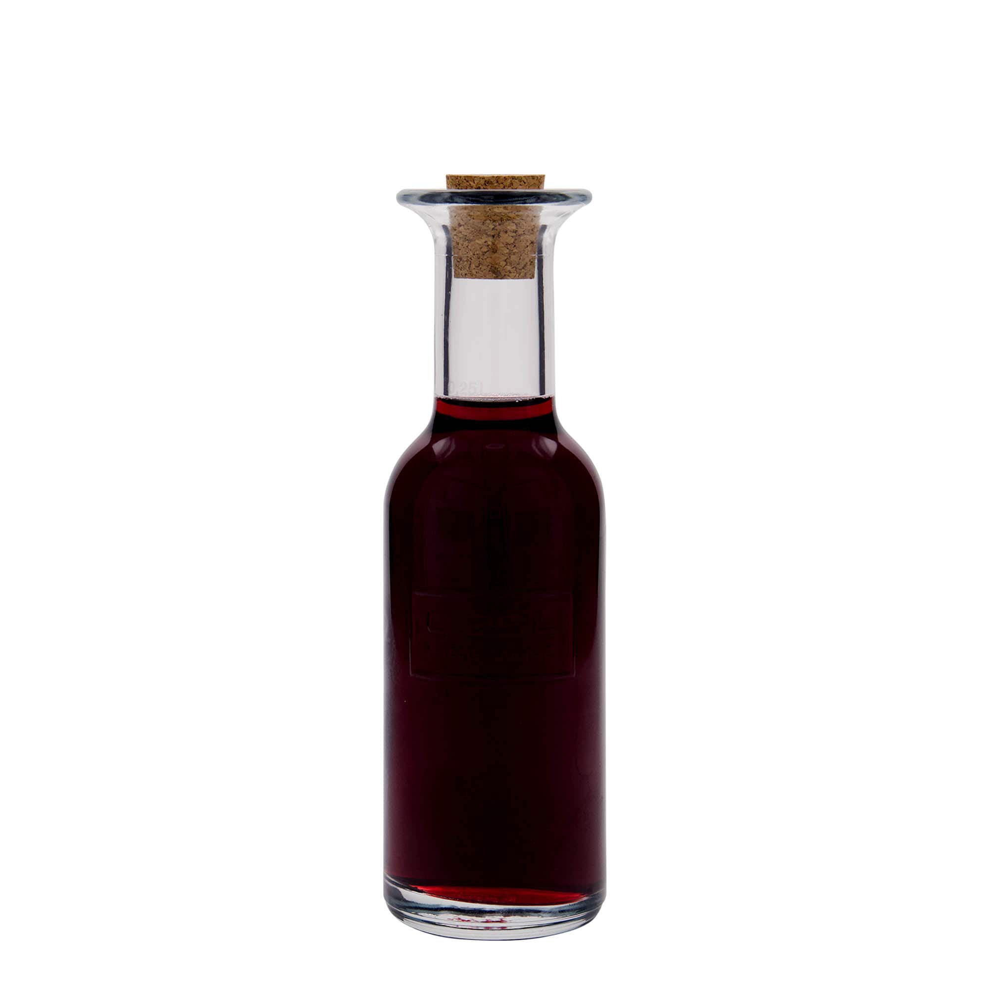 250 ml staklena boca „Optima Fine Wine“, grlo: čep