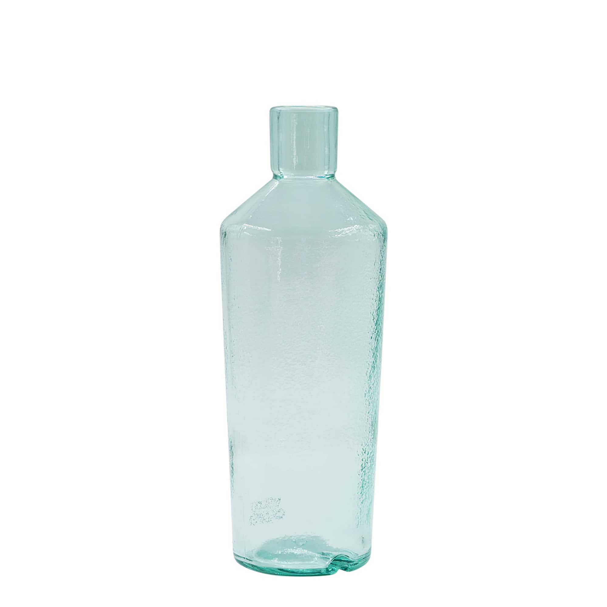 700 ml ručno rađena staklena boca „Primal“, otvor: pluta