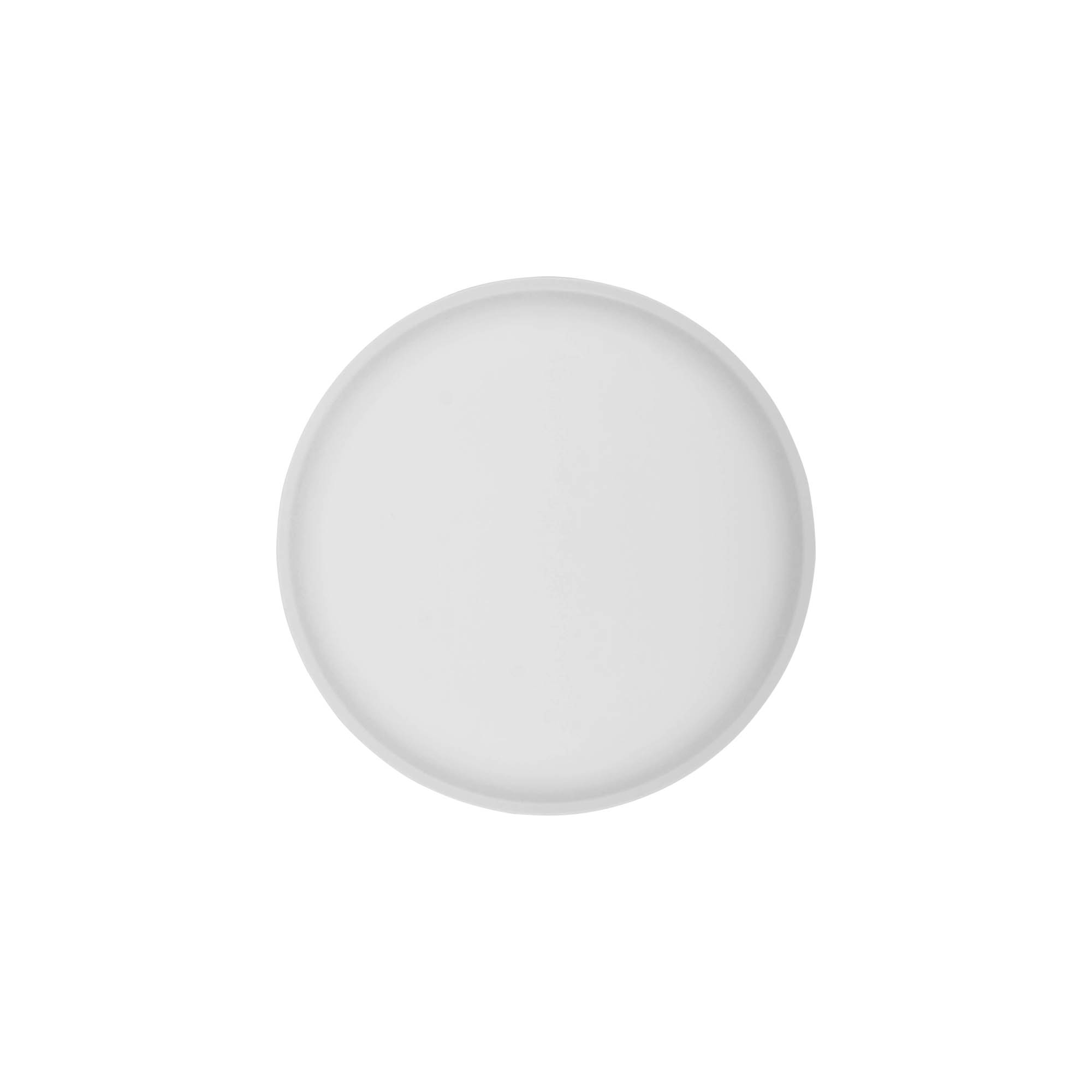 Zatvarač sa navojem 'Clear/Platin Edition', PP-plastika, bijeli, za otvor: 70/2P