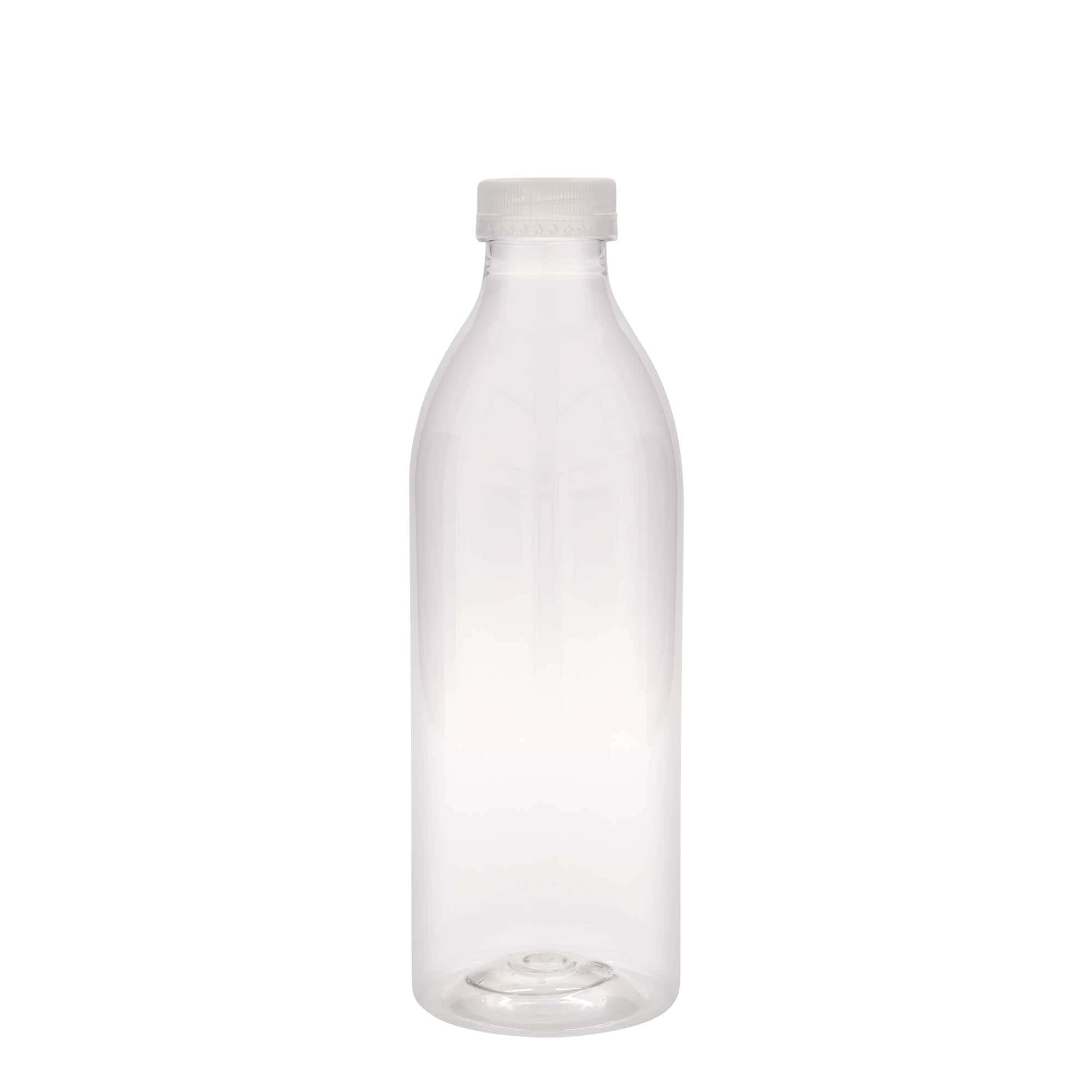 1.000 ml PET boca standard, plastika, grlo: 38 mm