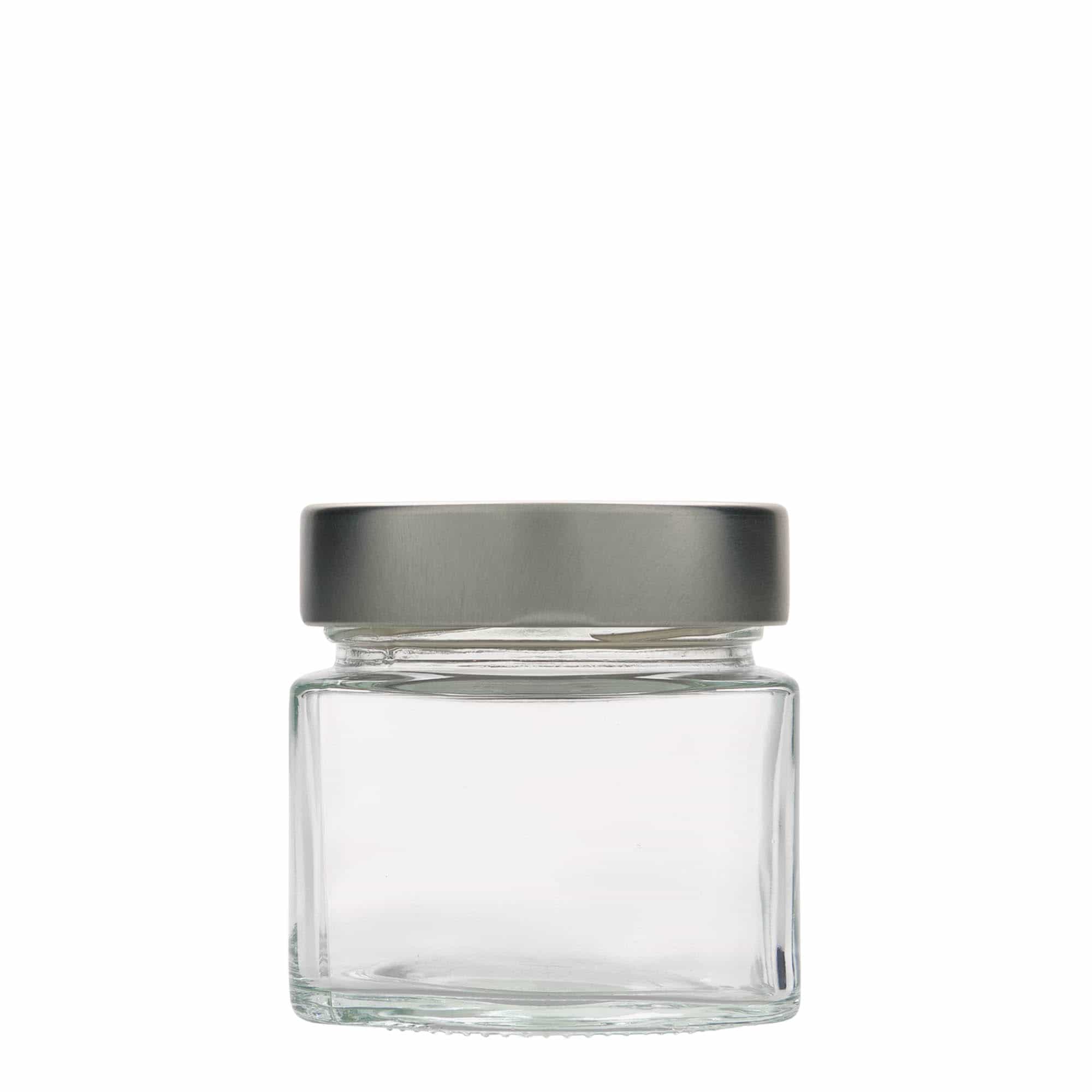 Četverougla staklenka 212 ml 'Kimba', otvor: Extra-Deep-Twist-Off (EDTO 70)