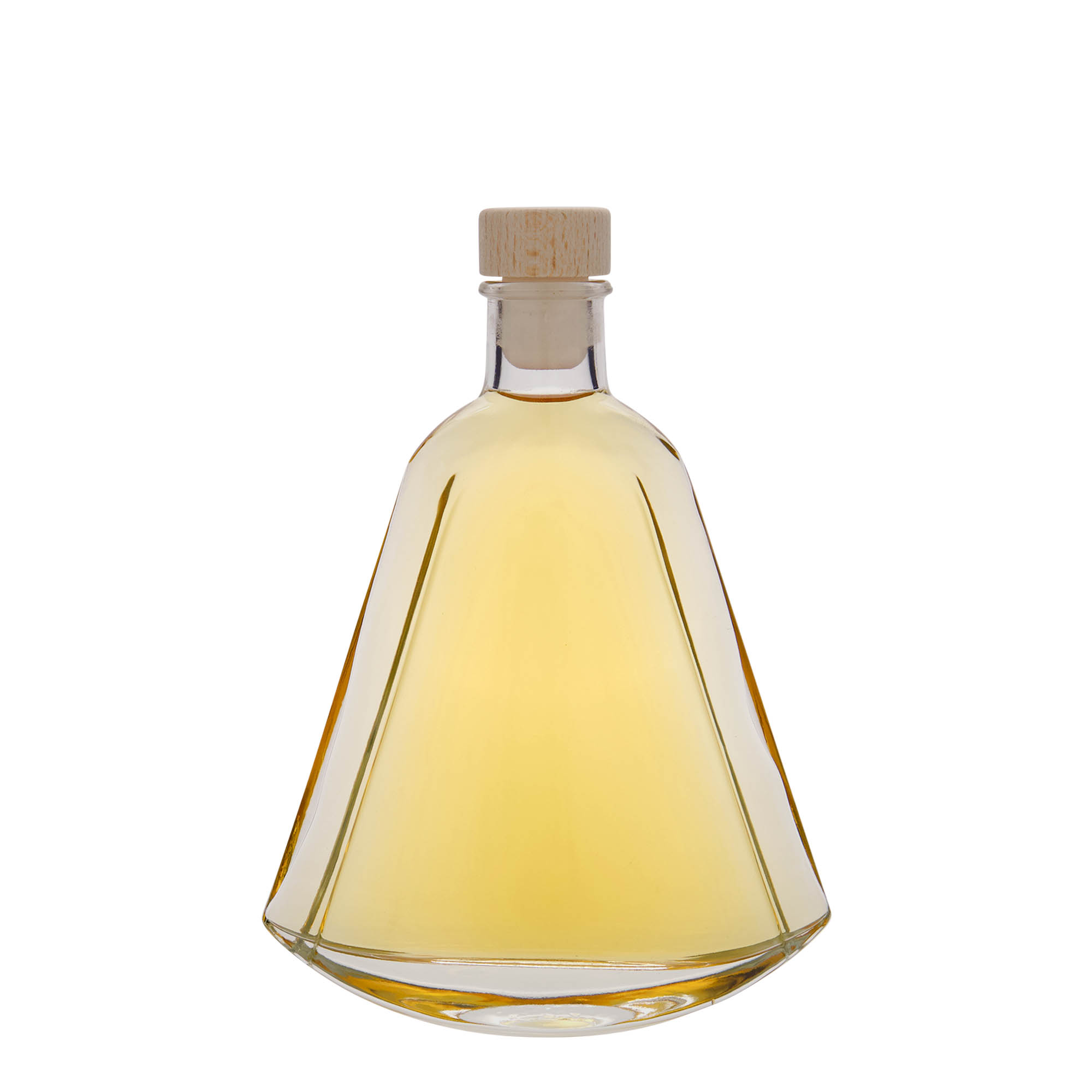200 ml staklena boca 'Maurizio', ovalna, otvor: plutani čep 200 ml staklena boca 'Maurizio', ovalna, otvor: plutani čep
