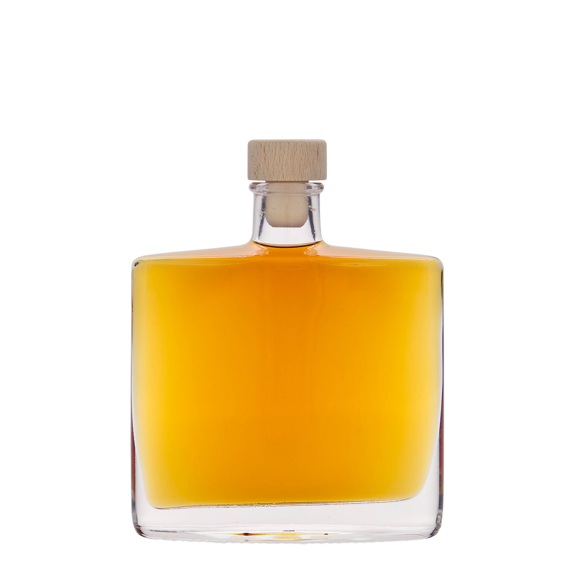 200 ml staklena boca 'Zorbas', ovalna, otvor: čep