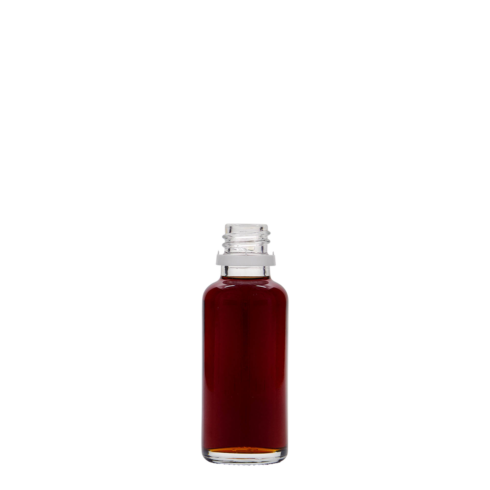 30 ml medicinska bočica, staklo, otvor: DIN 18 30 ml medicinska bočica, staklo, otvor: DIN 18