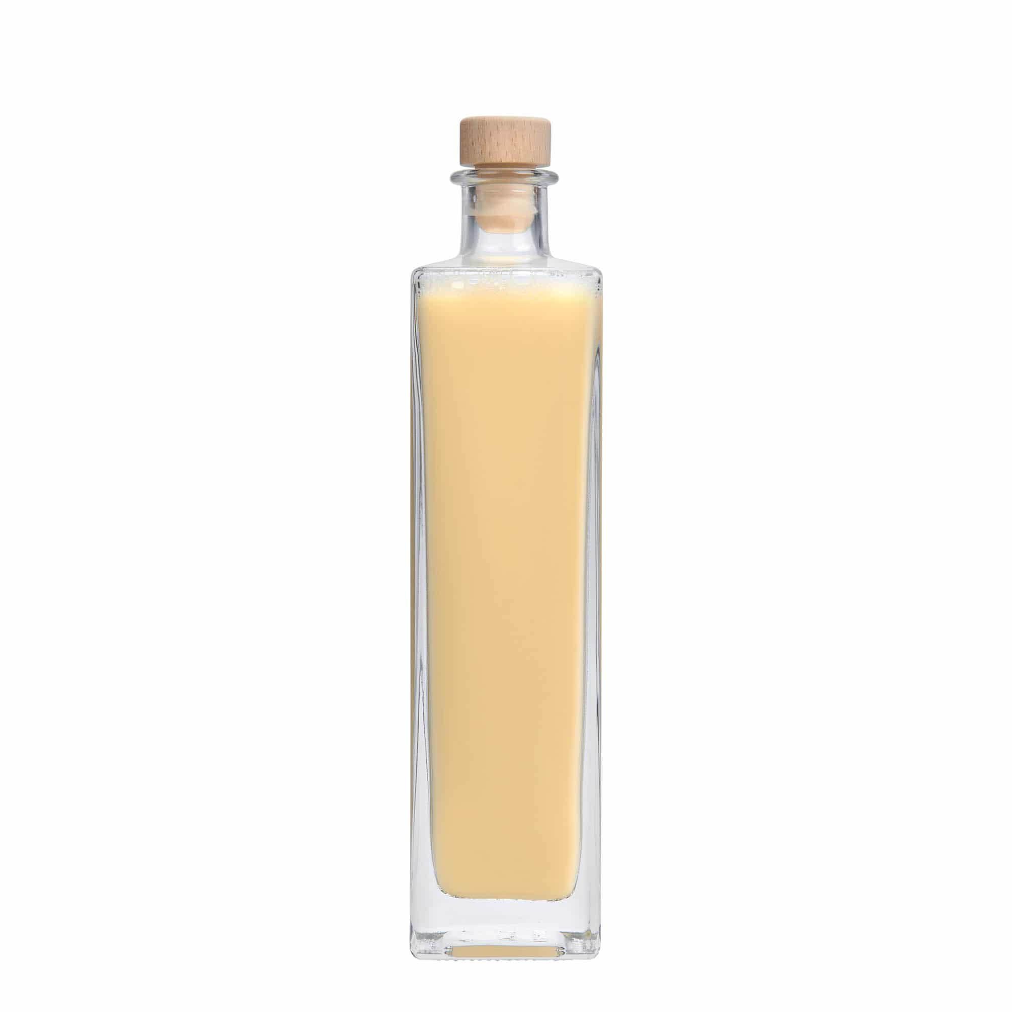 500 ml staklena boca 'Rafaello', kvadratna, grlo: čep