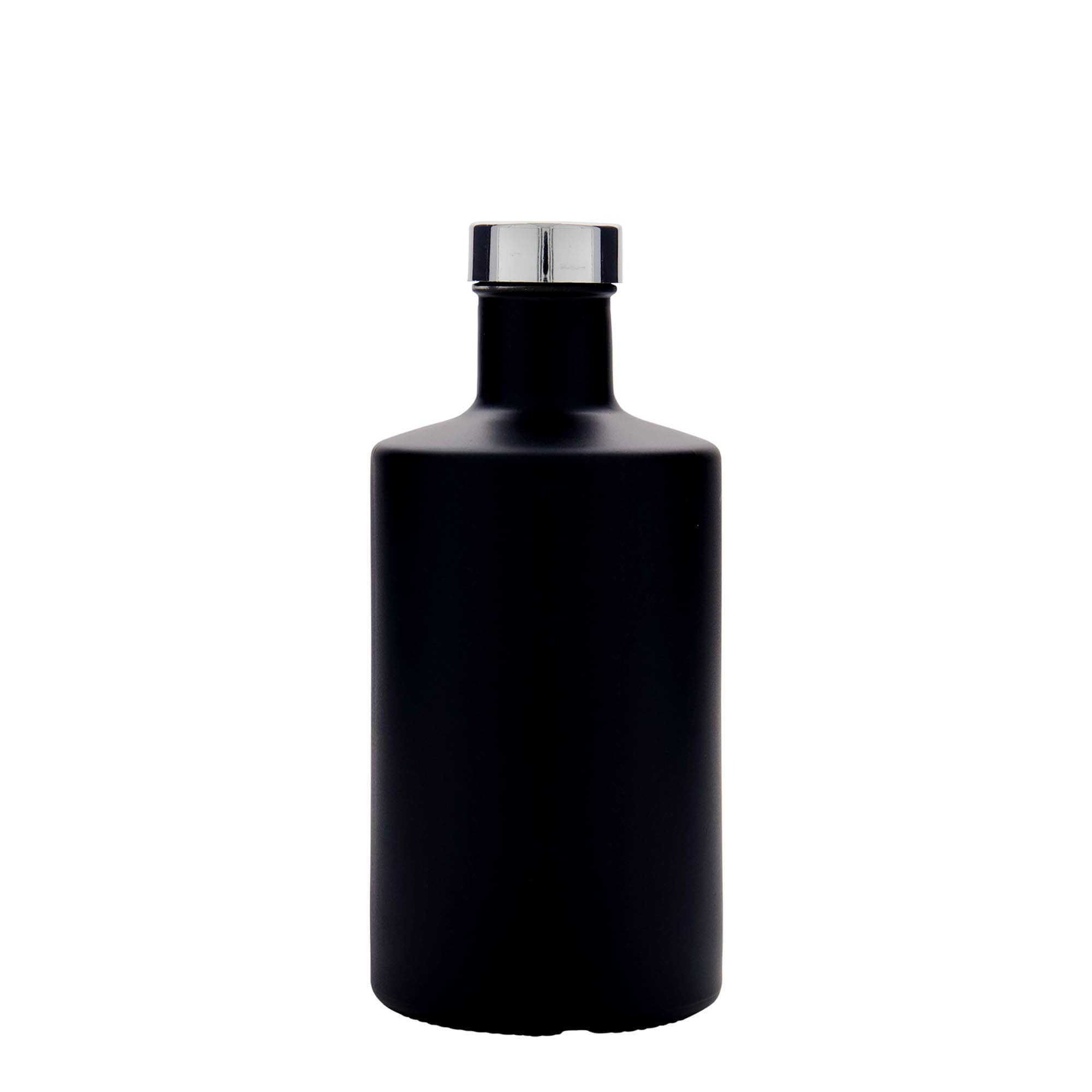 500 ml staklena boca „Caroline“, crna, grlo: GPI 33