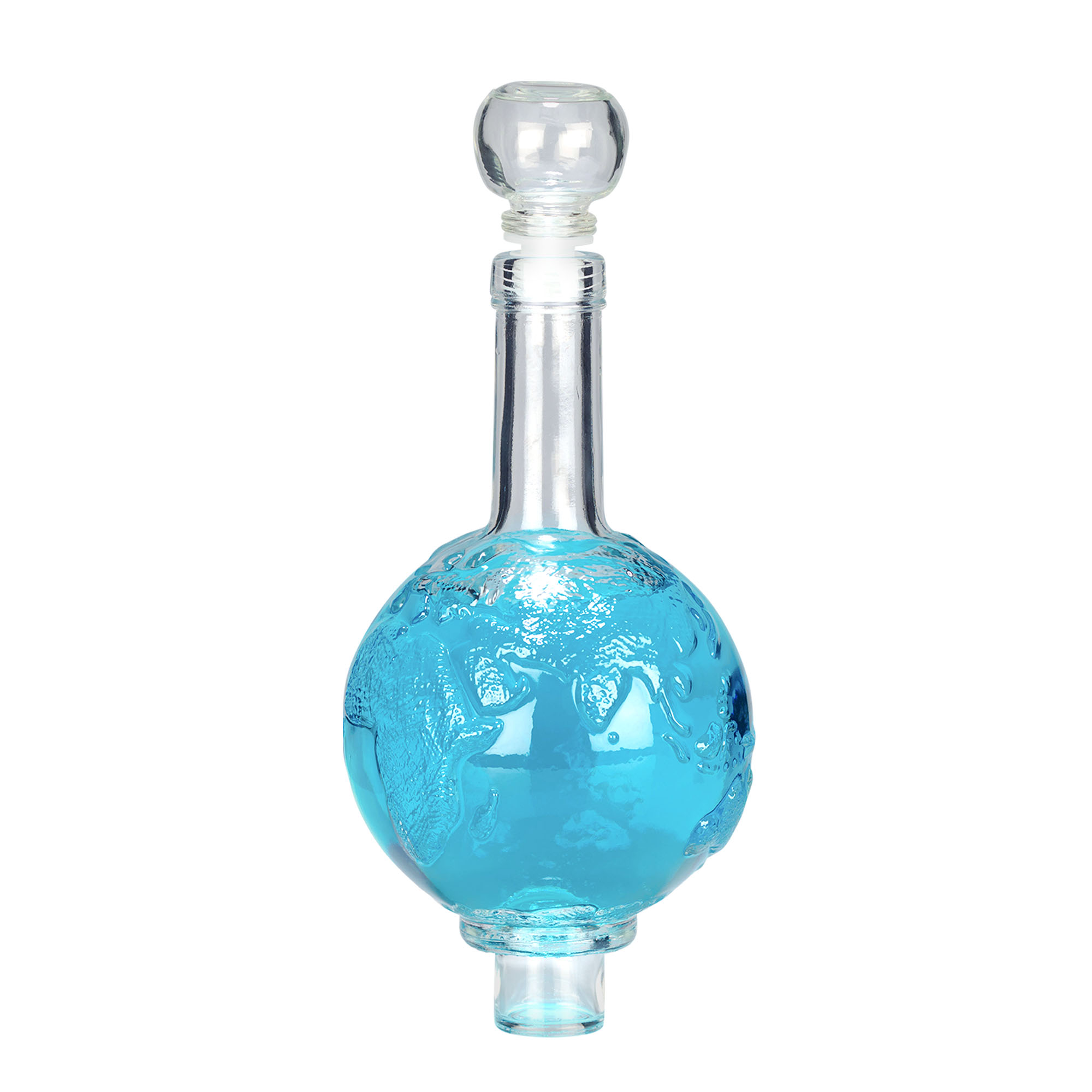500 ml staklena boca 'Globus', otvor: plutani čep 500 ml staklena boca 'Globus', otvor: plutani čep