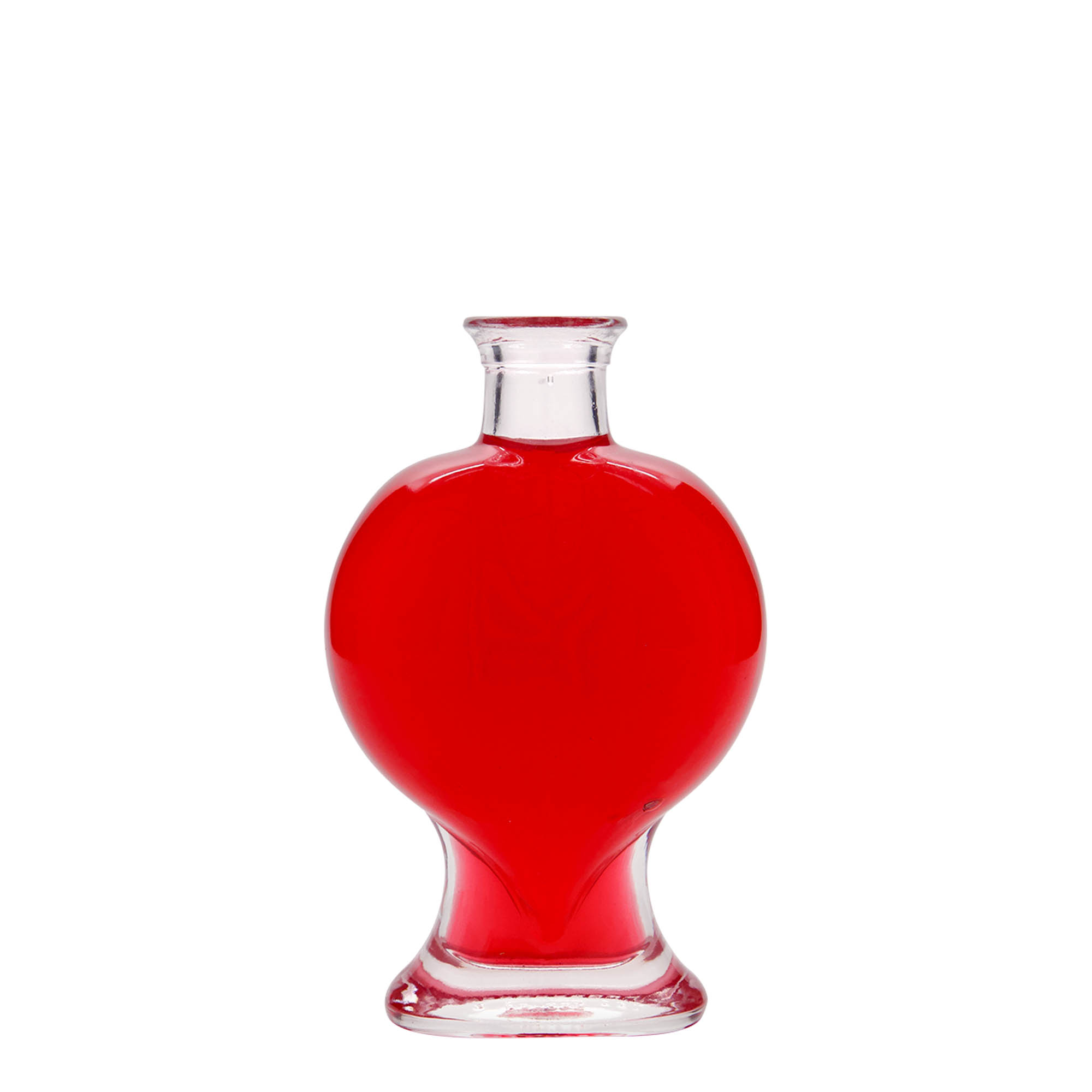 200 ml staklena boca 'Srce', otvor: pluta 200 ml staklena boca 'Srce', otvor: pluta